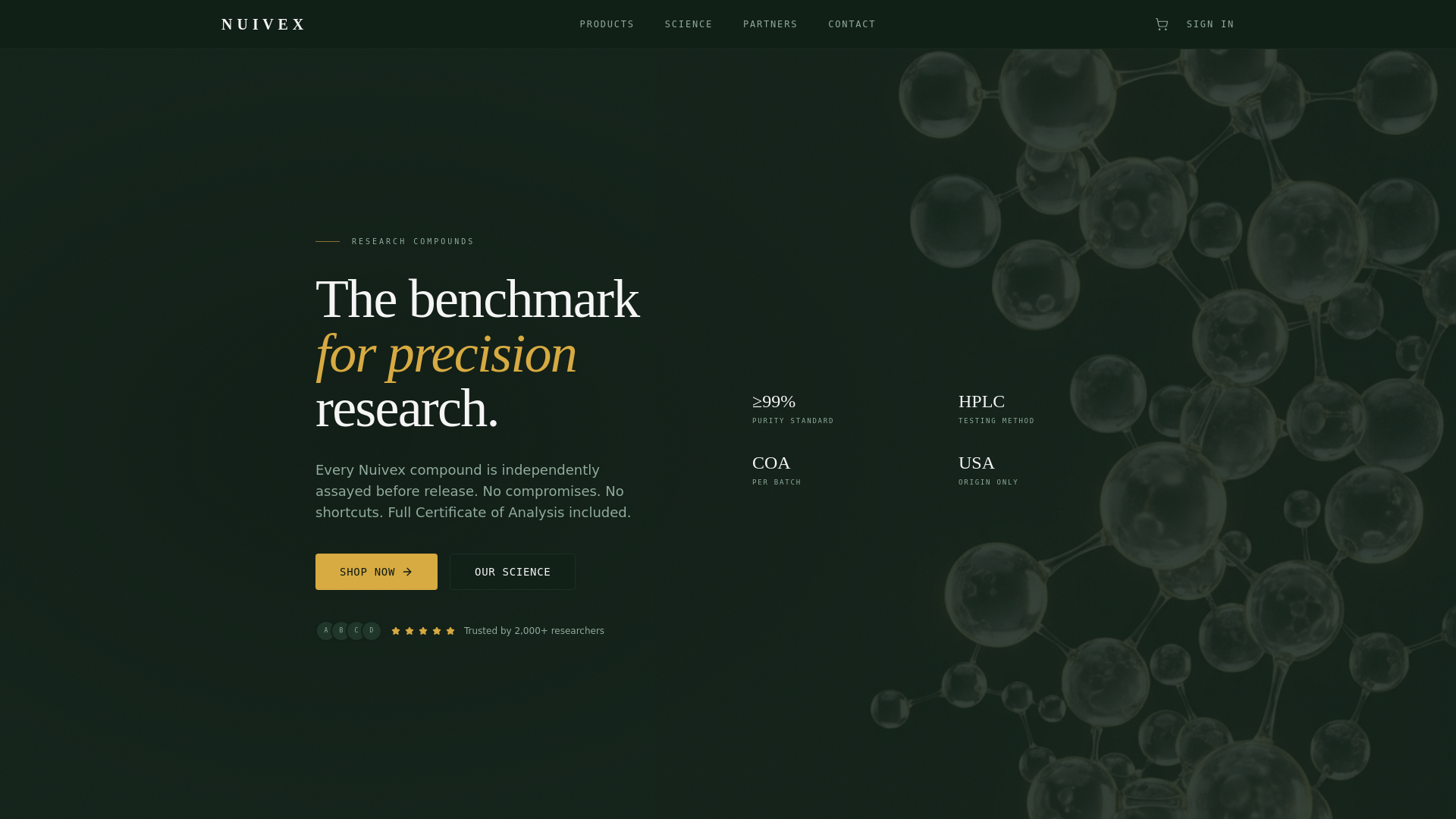 website screenshot of https://nuivex.pages.dev/