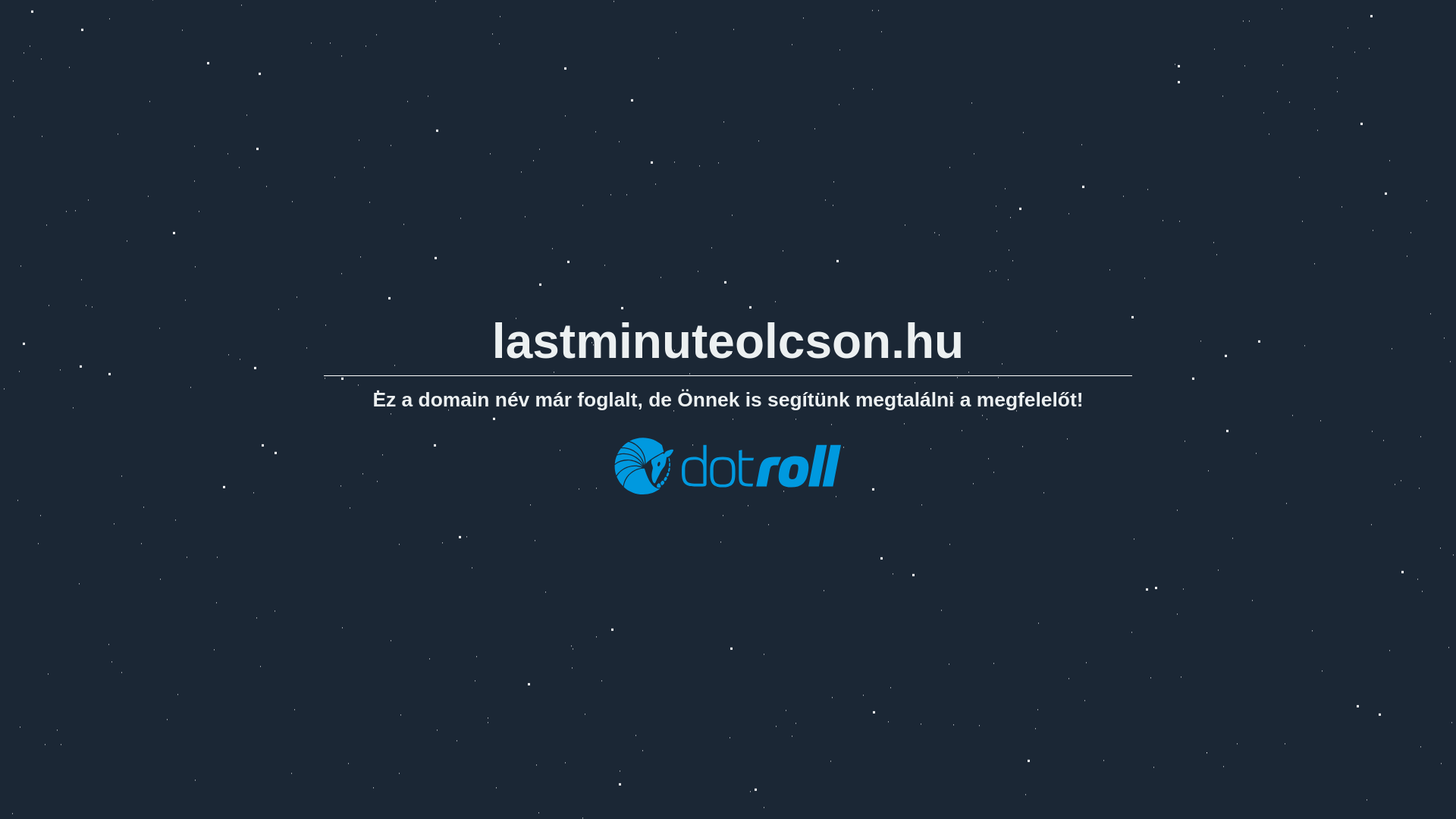 website screenshot of https://lastminuteolcson.hu/
