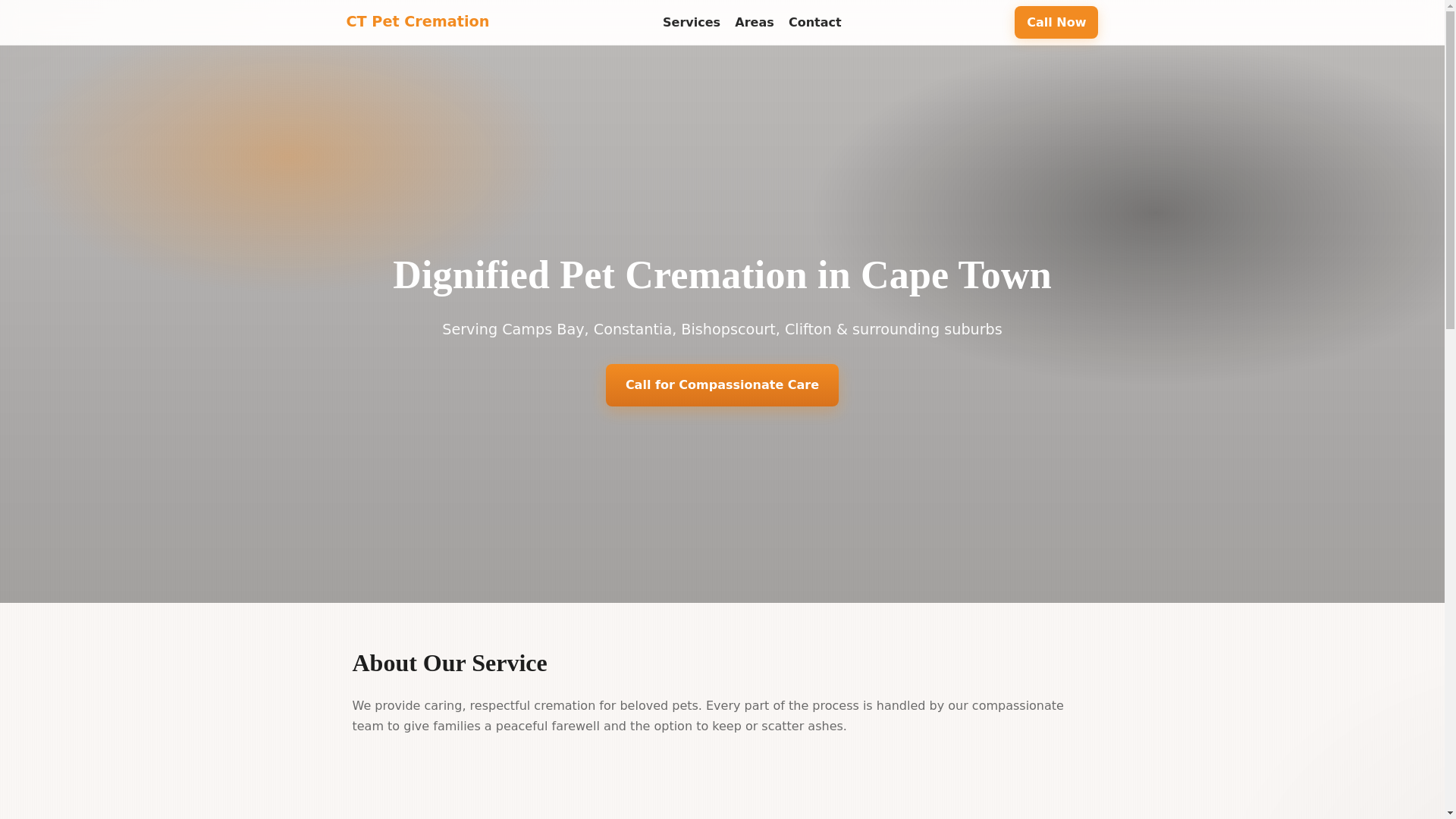 website screenshot of https://incpt.co.za/