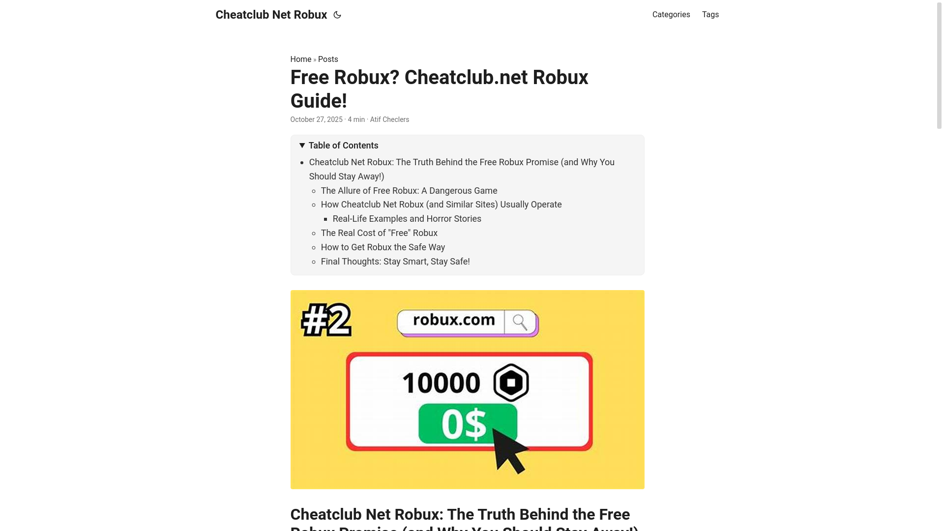 website screenshot of https://cheatclub-net-robux.pages.dev/