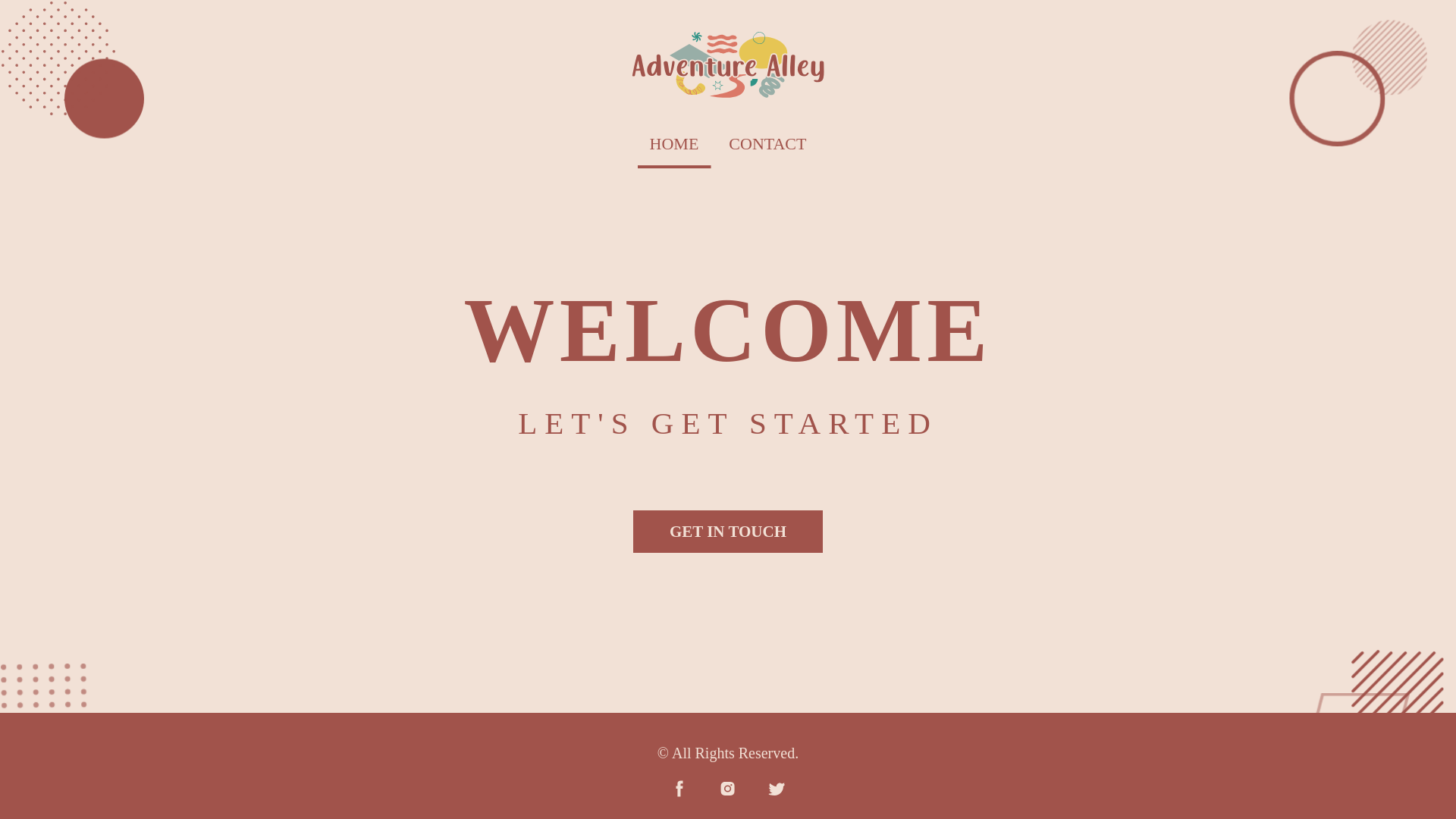 website screenshot of https://adventurealleykitsap.com/
