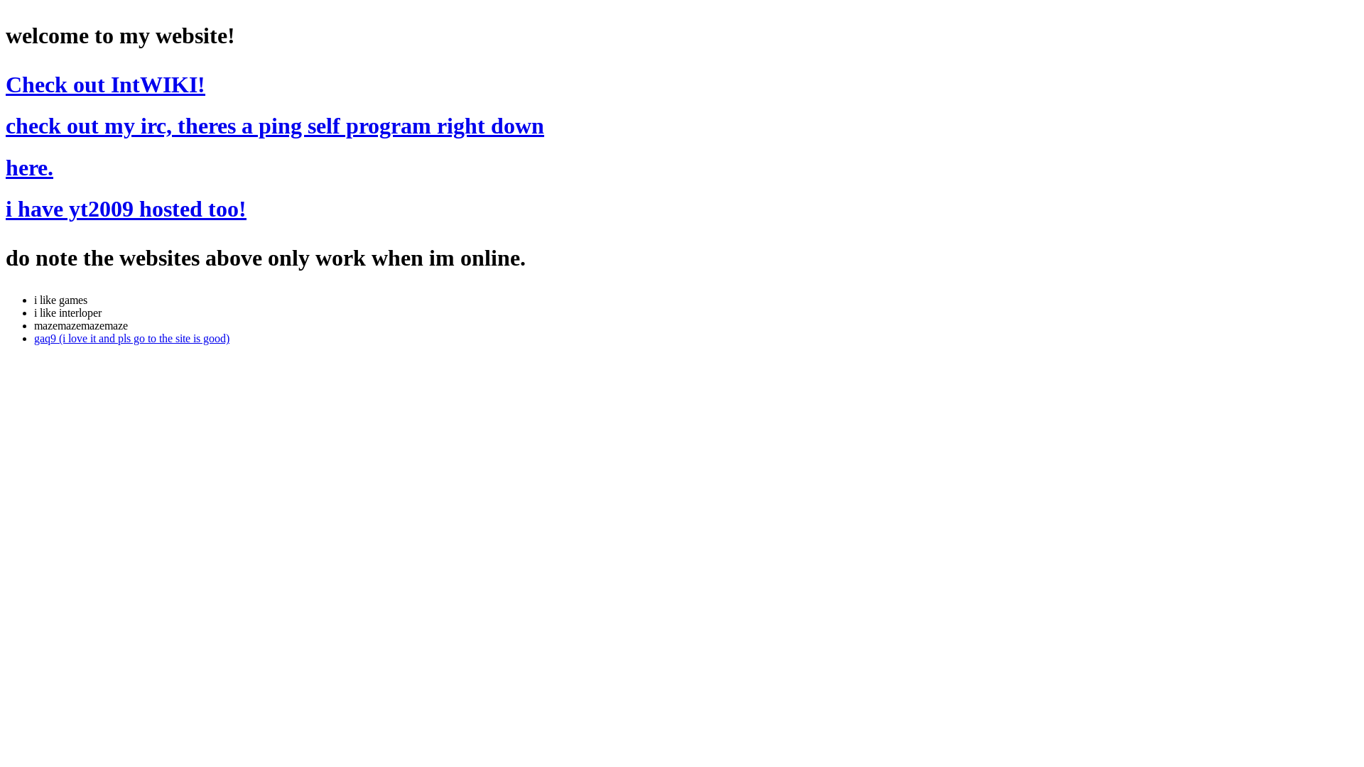 website screenshot of https://welcometomywebsite.pages.dev/