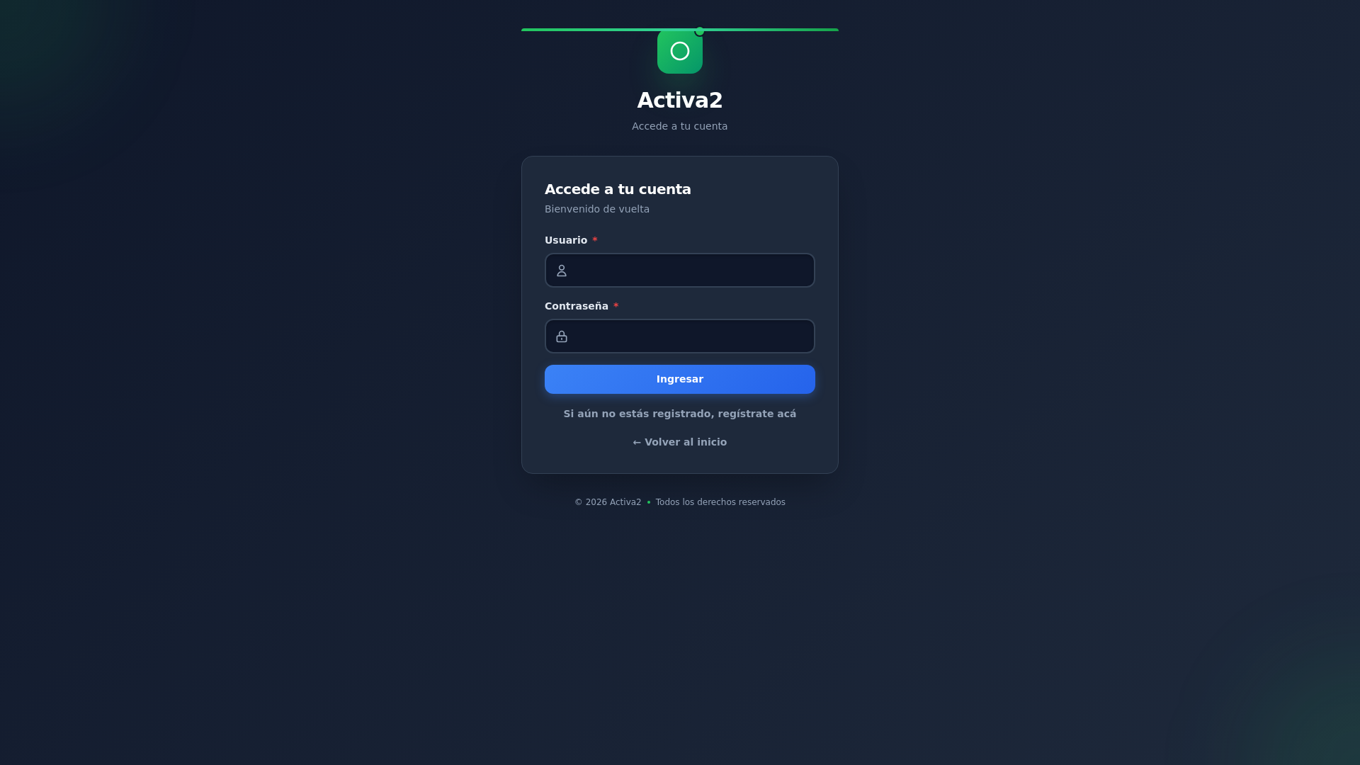website screenshot of https://activa2.games/