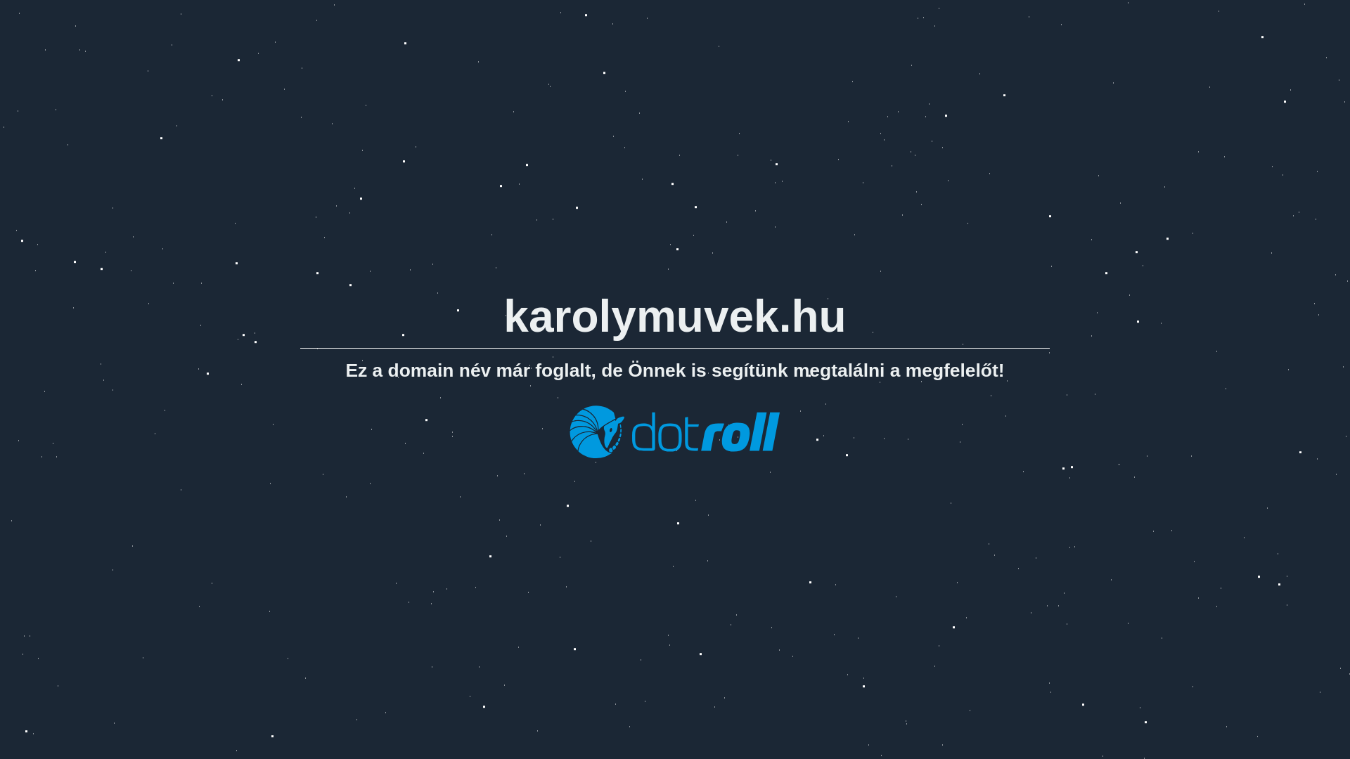 website screenshot of https://karolymuvek.hu/