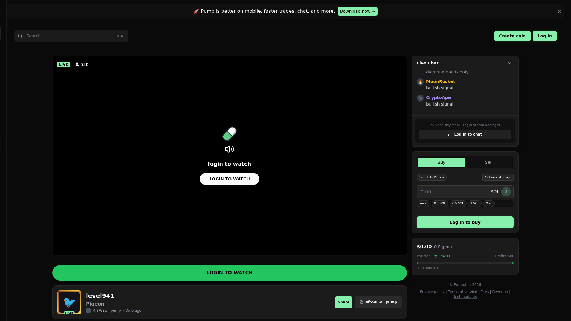 website screenshot of https://streamdata.fun/