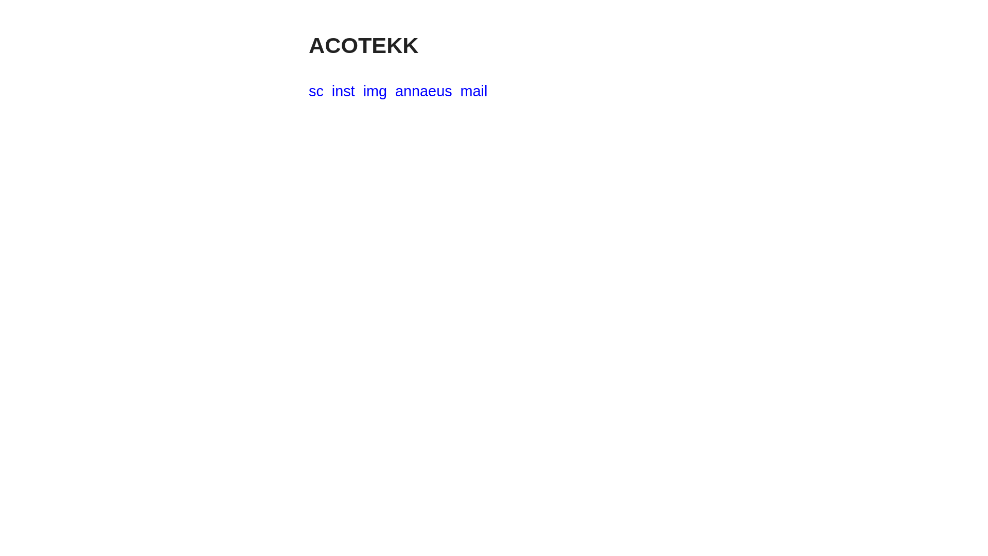 website screenshot of https://acotekk.pages.dev/