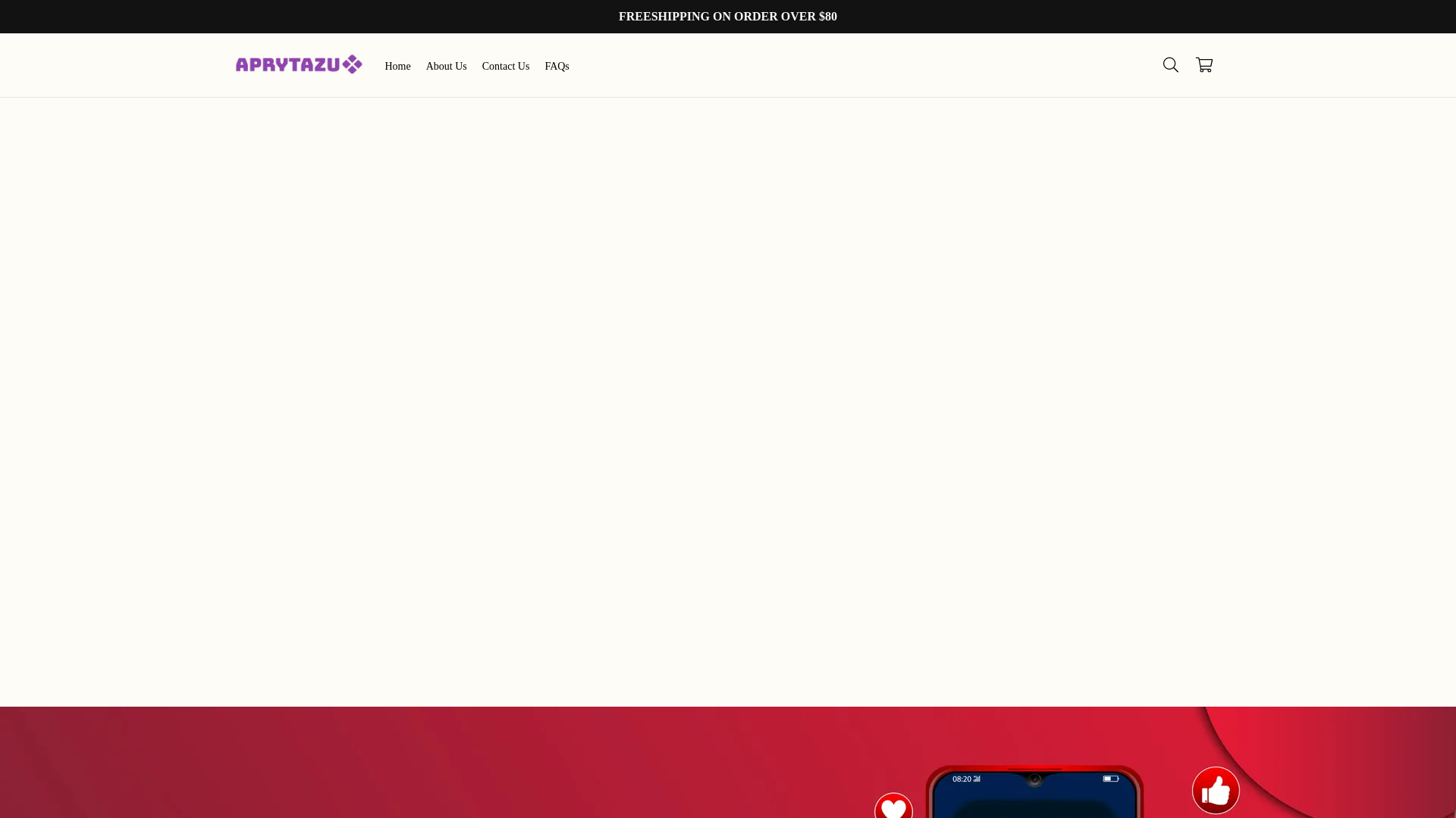 website screenshot of https://aprytazu.com/