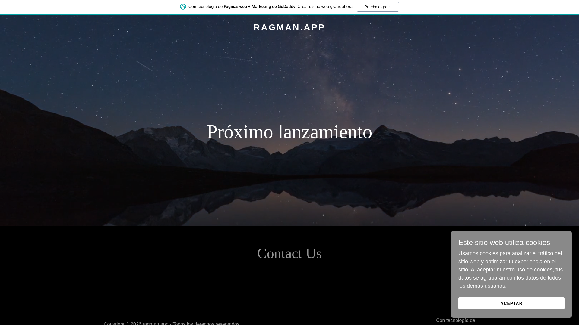 website screenshot of https://ragman.app/