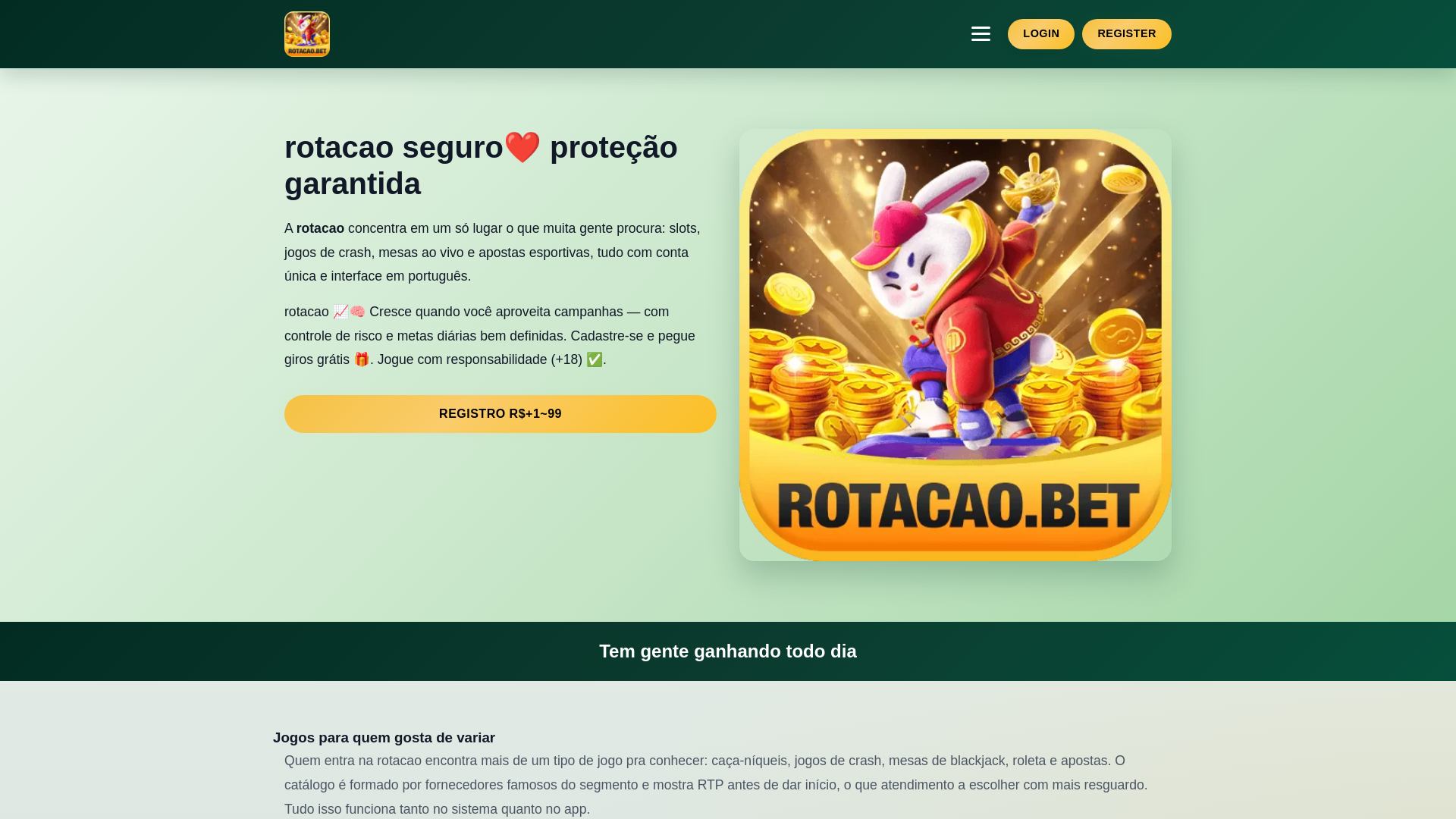 website screenshot of https://rotacaoq.com/