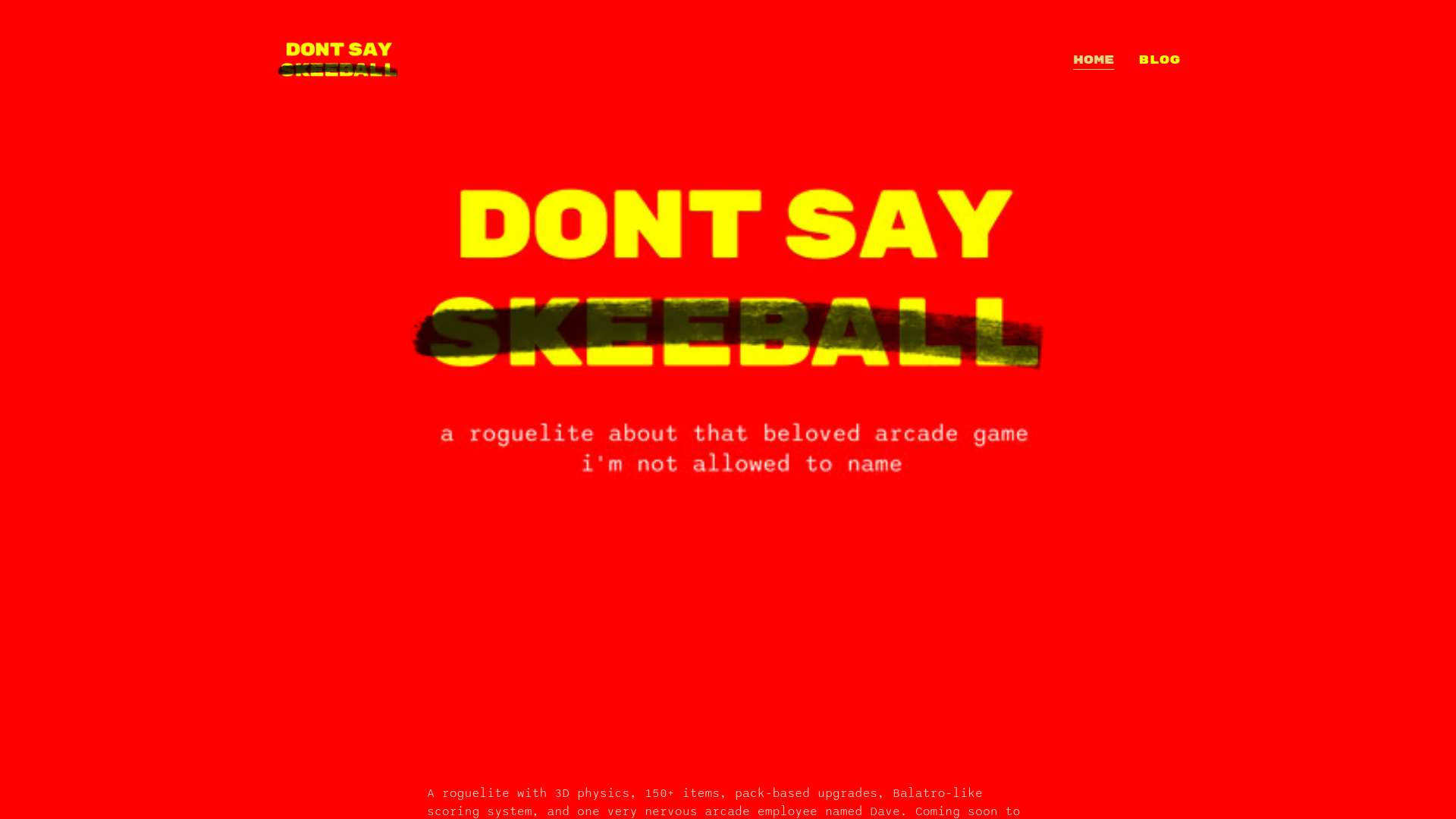 website screenshot of https://chaosgremlin.games/