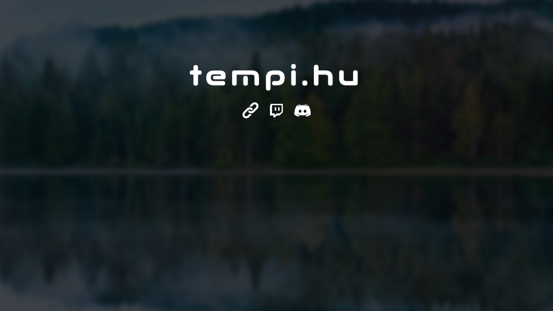 website screenshot of https://tempi.hu