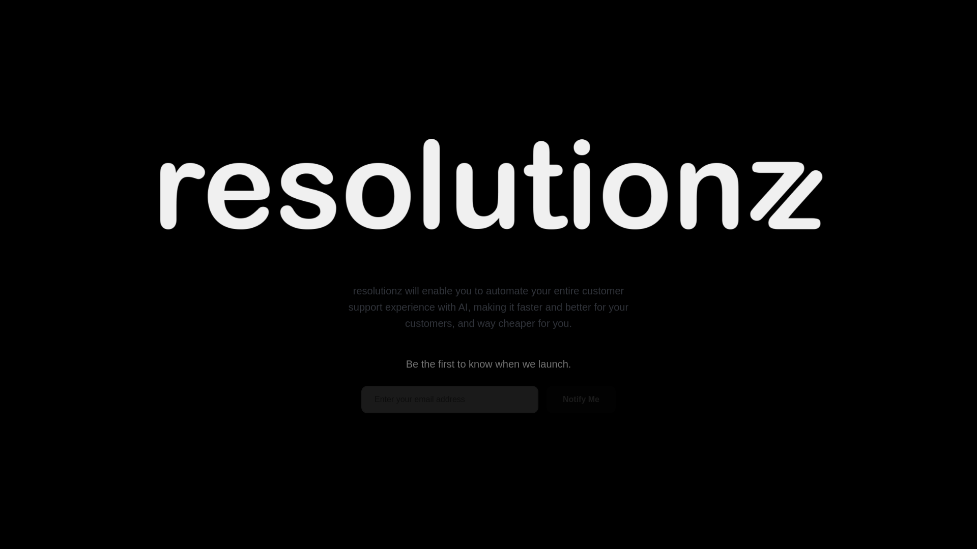 website screenshot of https://resolutionz-coming-soon.pages.dev/