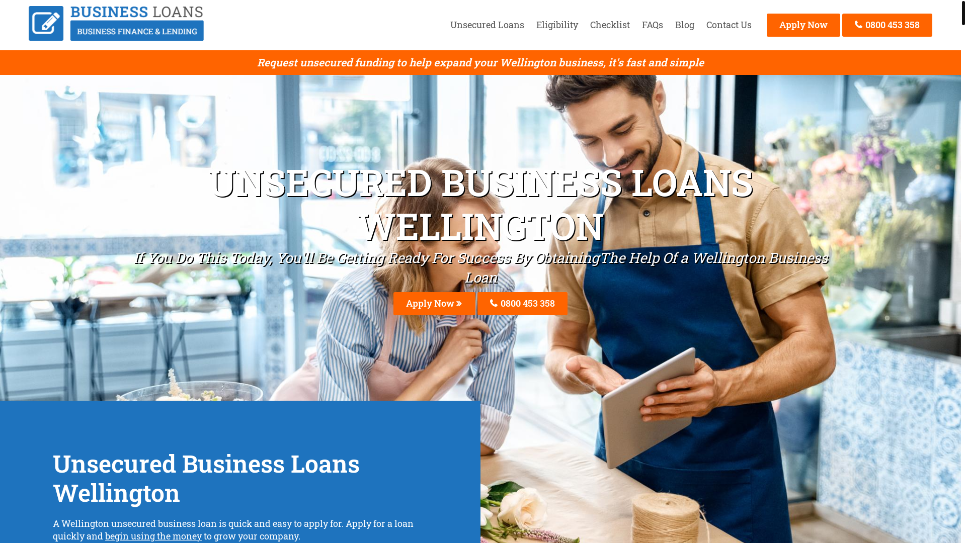 website screenshot of https://businessloanswellington-nz.pages.dev/