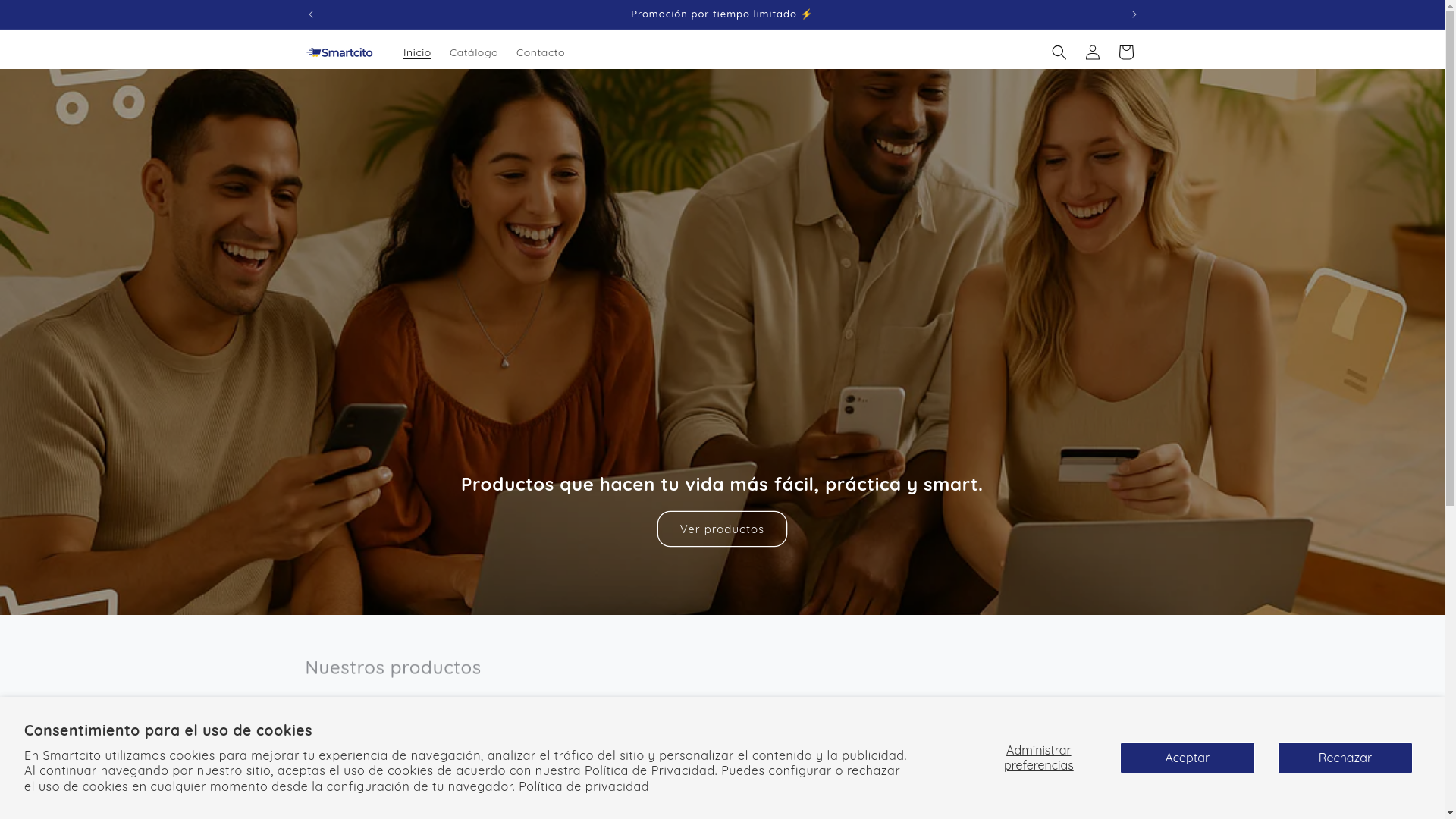 website screenshot of https://smartcito.com/