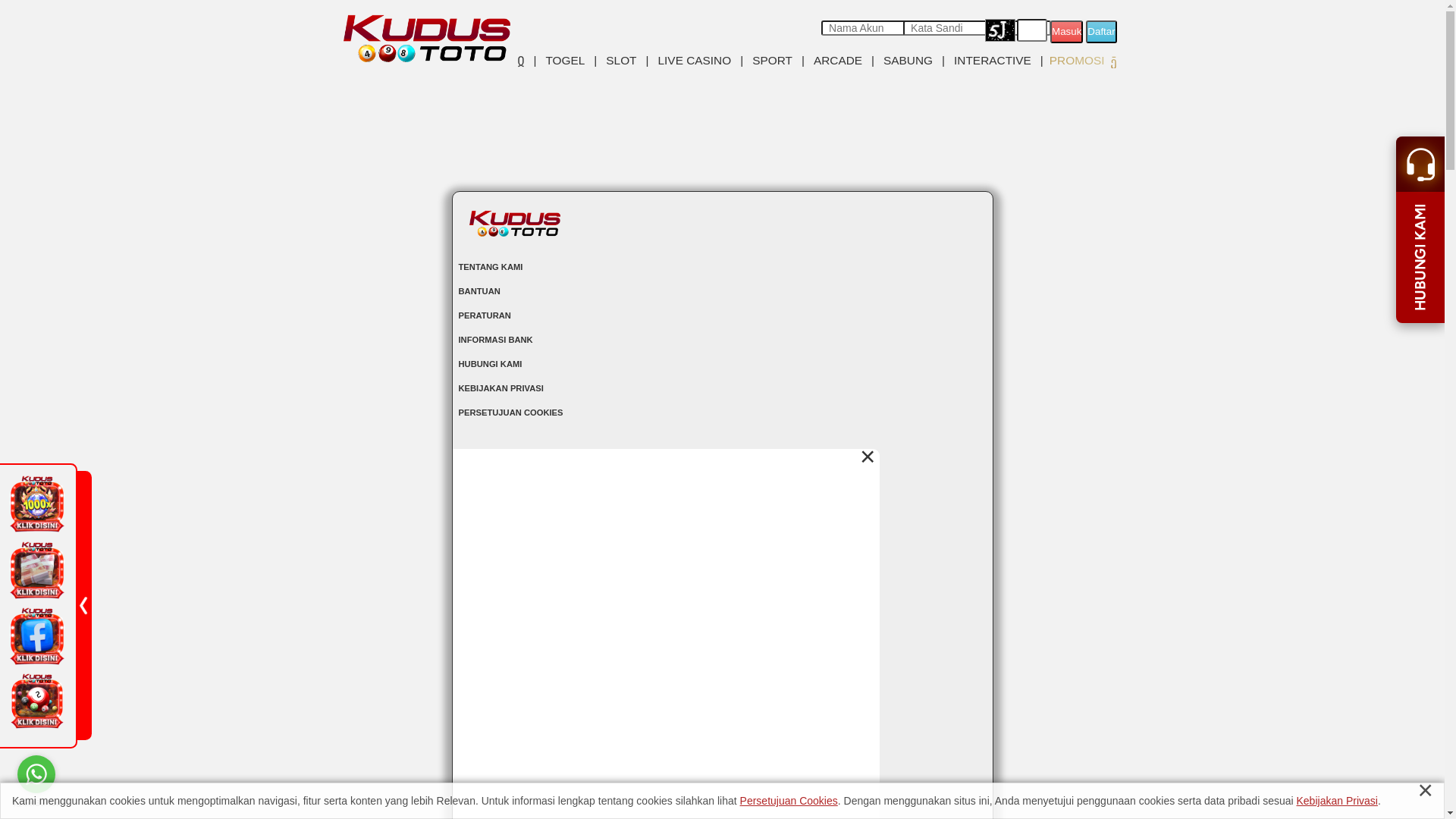 website screenshot of https://carikudus.com/