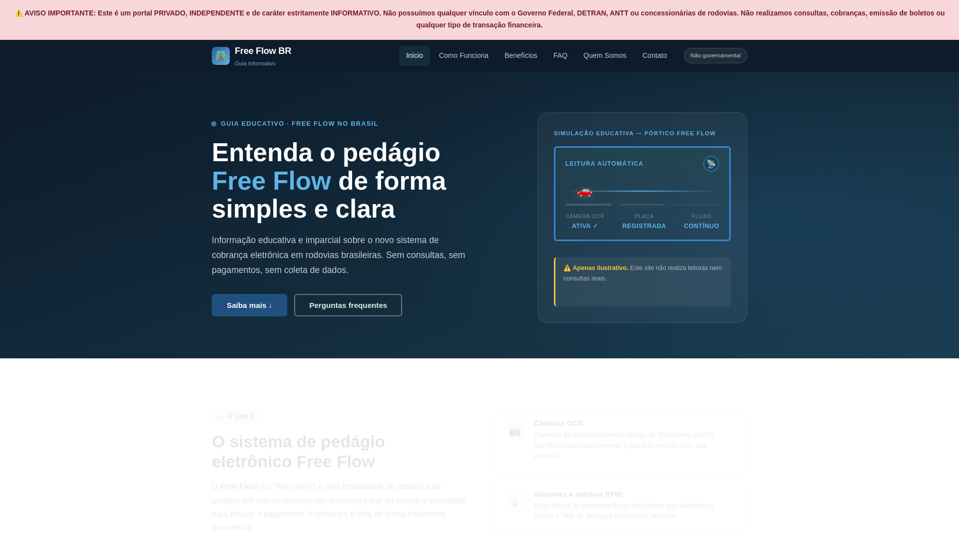 website screenshot of https://guiadopedagiosimples.com