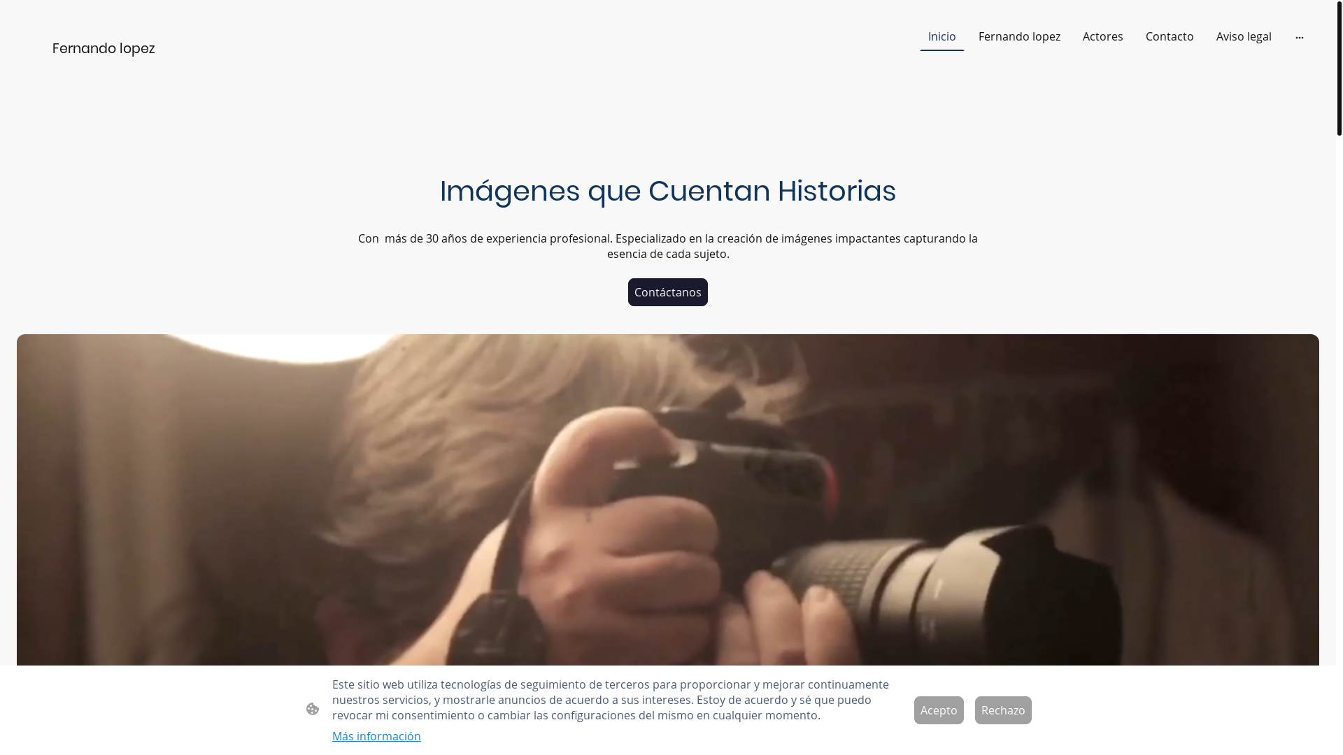 website screenshot of https://xn--fernandolpez-8hb.es/