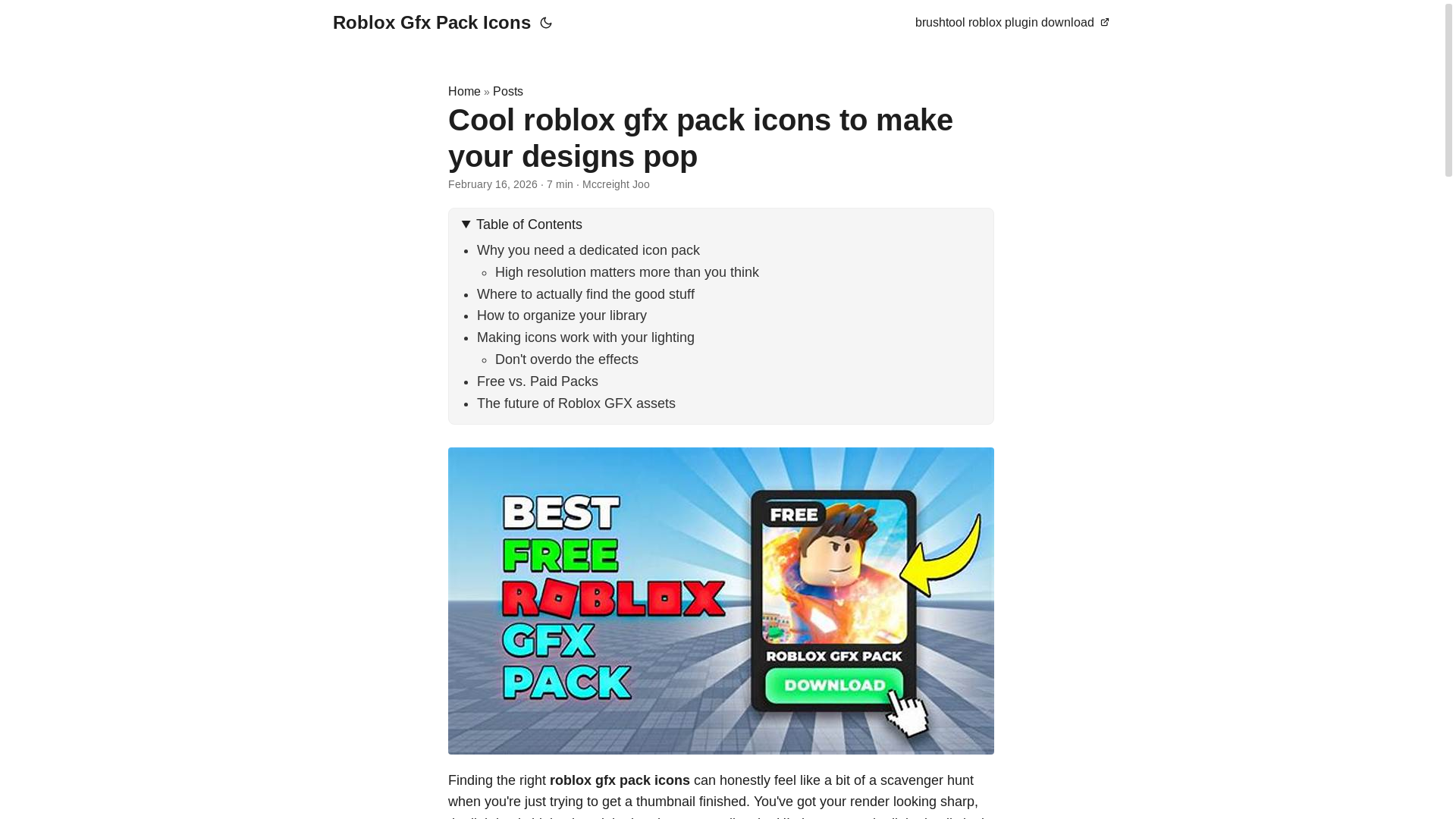 website screenshot of https://roblox-gfx-pack-icons.pages.dev/