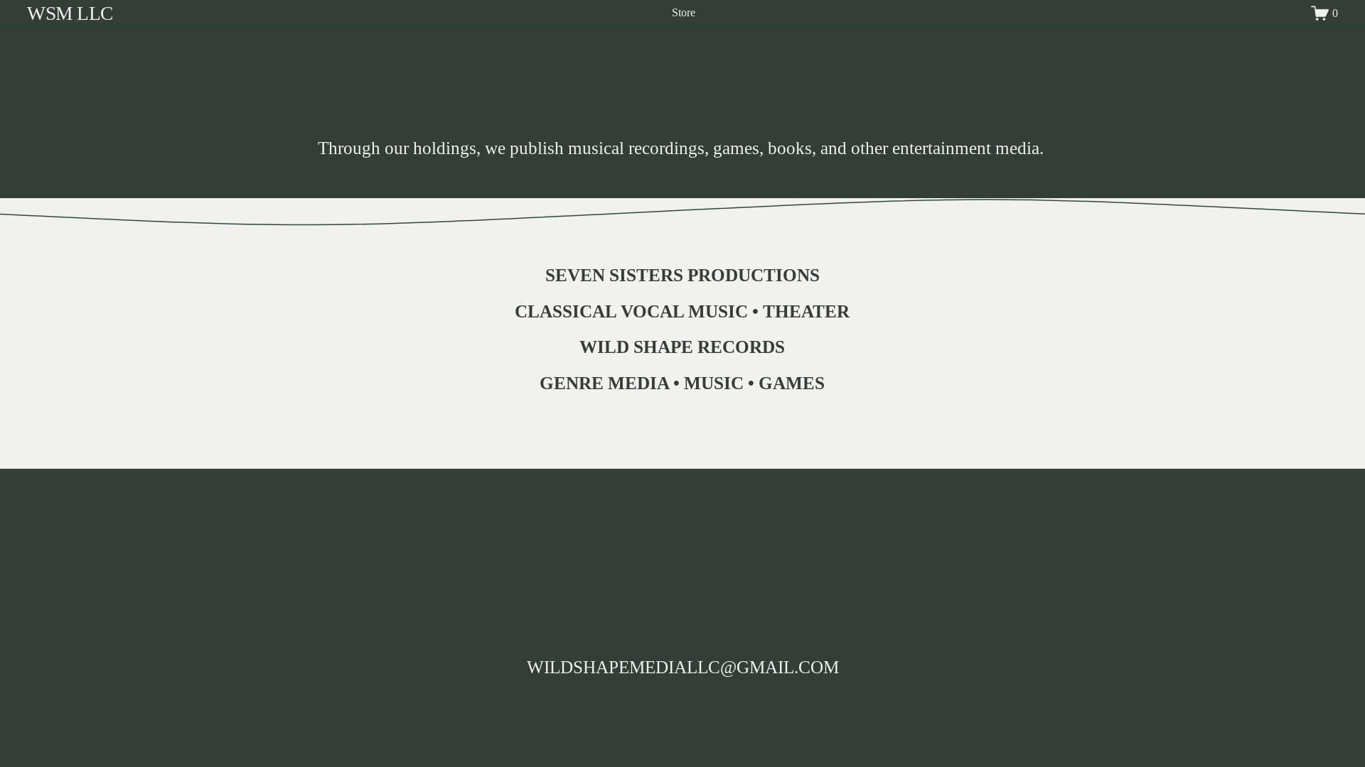 website screenshot of https://wildshapemediallc.com/