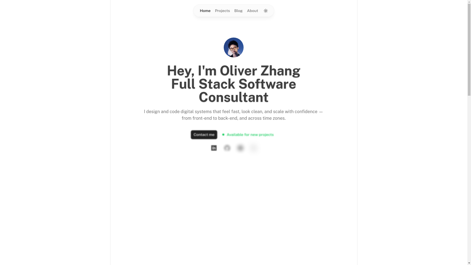 website screenshot of https://changchihyung.pages.dev/