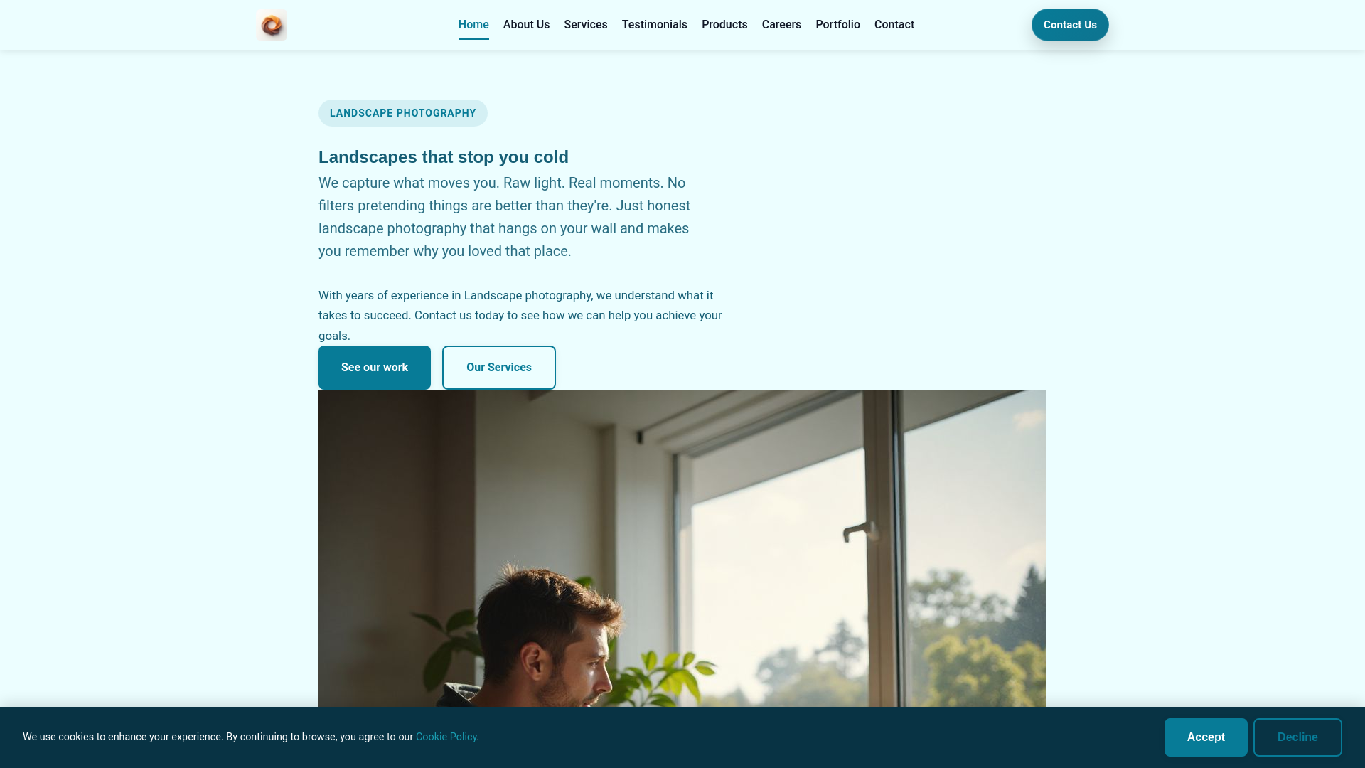 website screenshot of https://happenleonard.info/