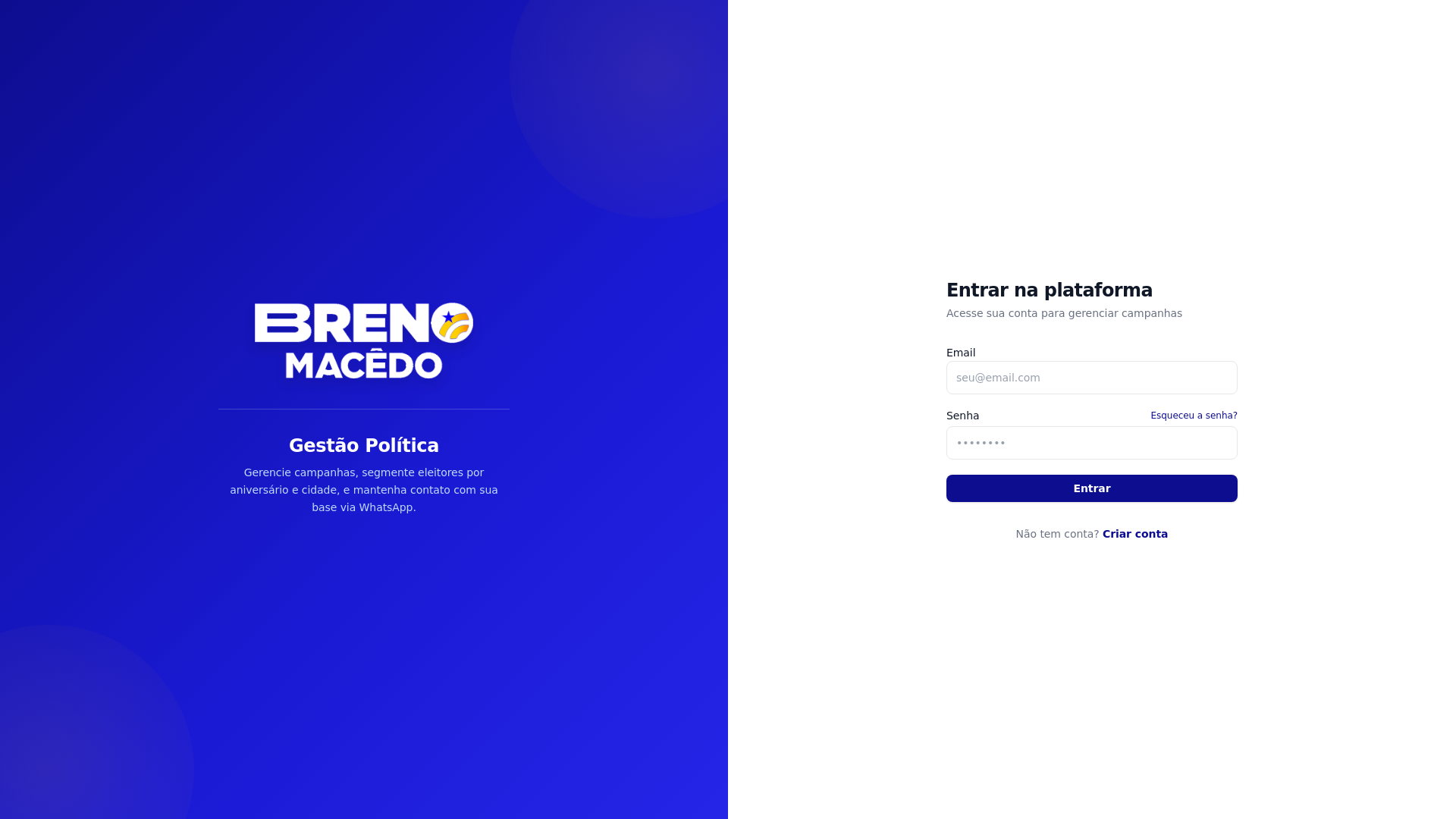 website screenshot of https://gestaobrenomacedo.com.br/