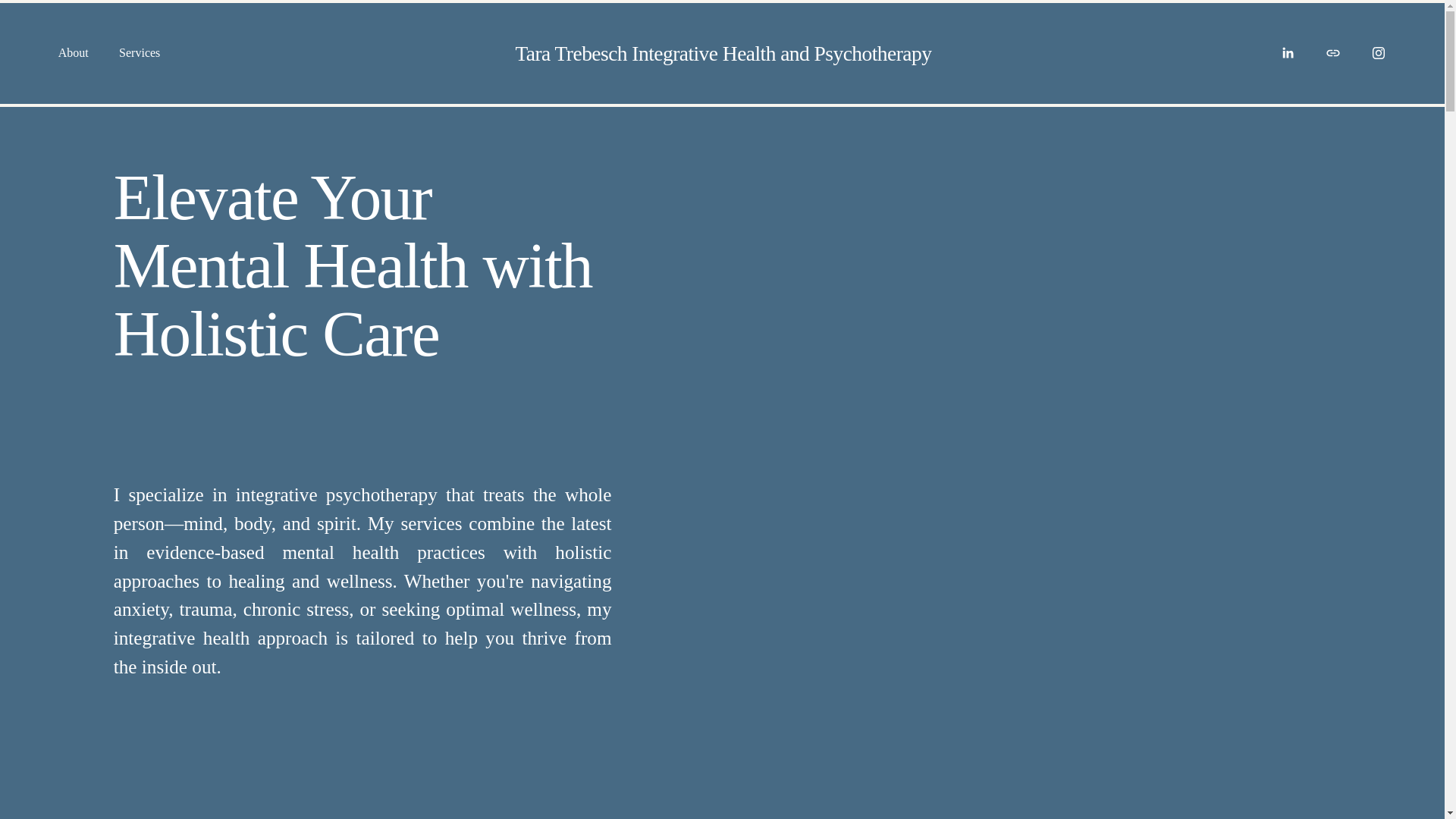 website screenshot of https://taratrebesch.org/