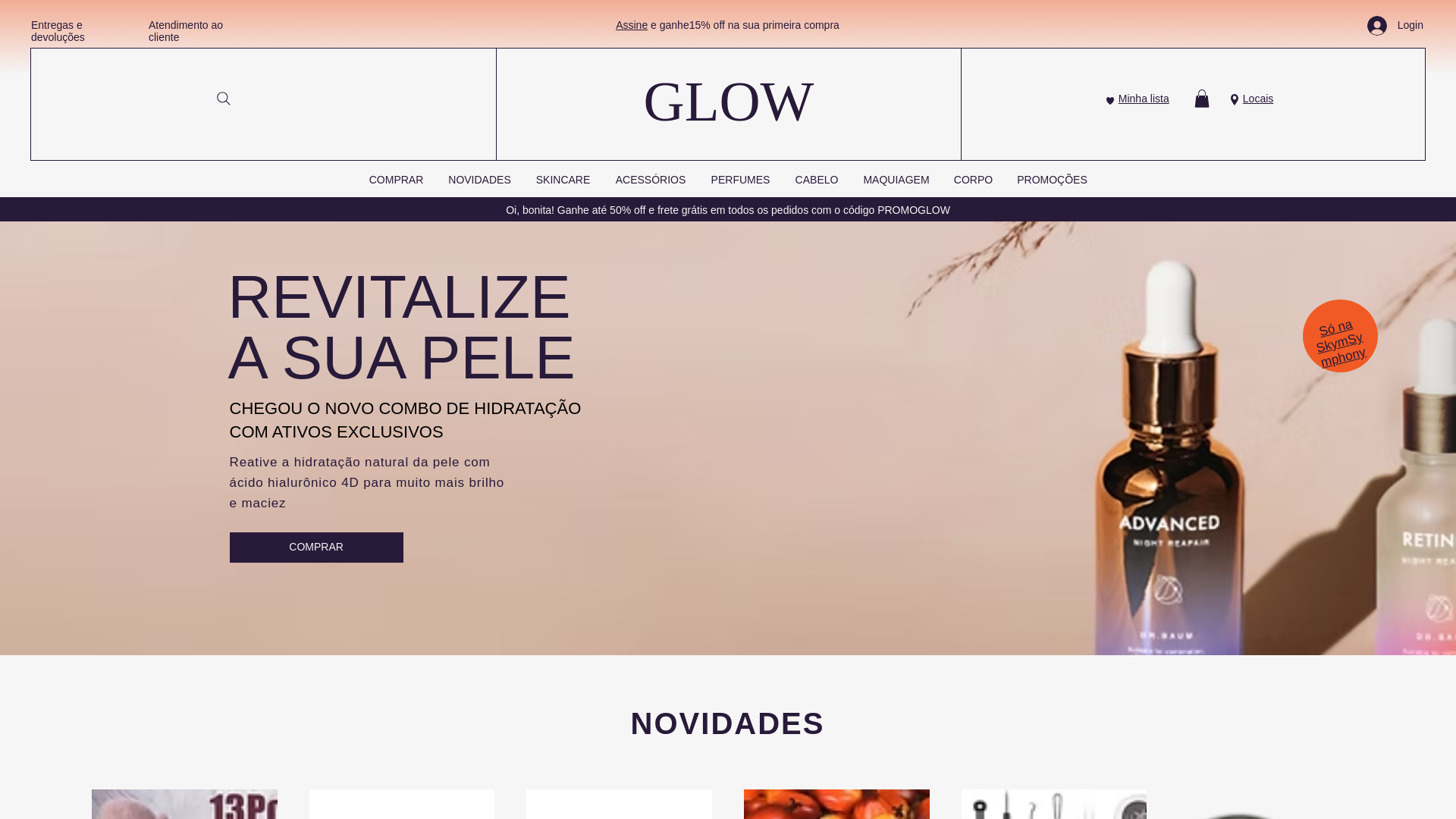 website screenshot of https://skimsymphony.com/