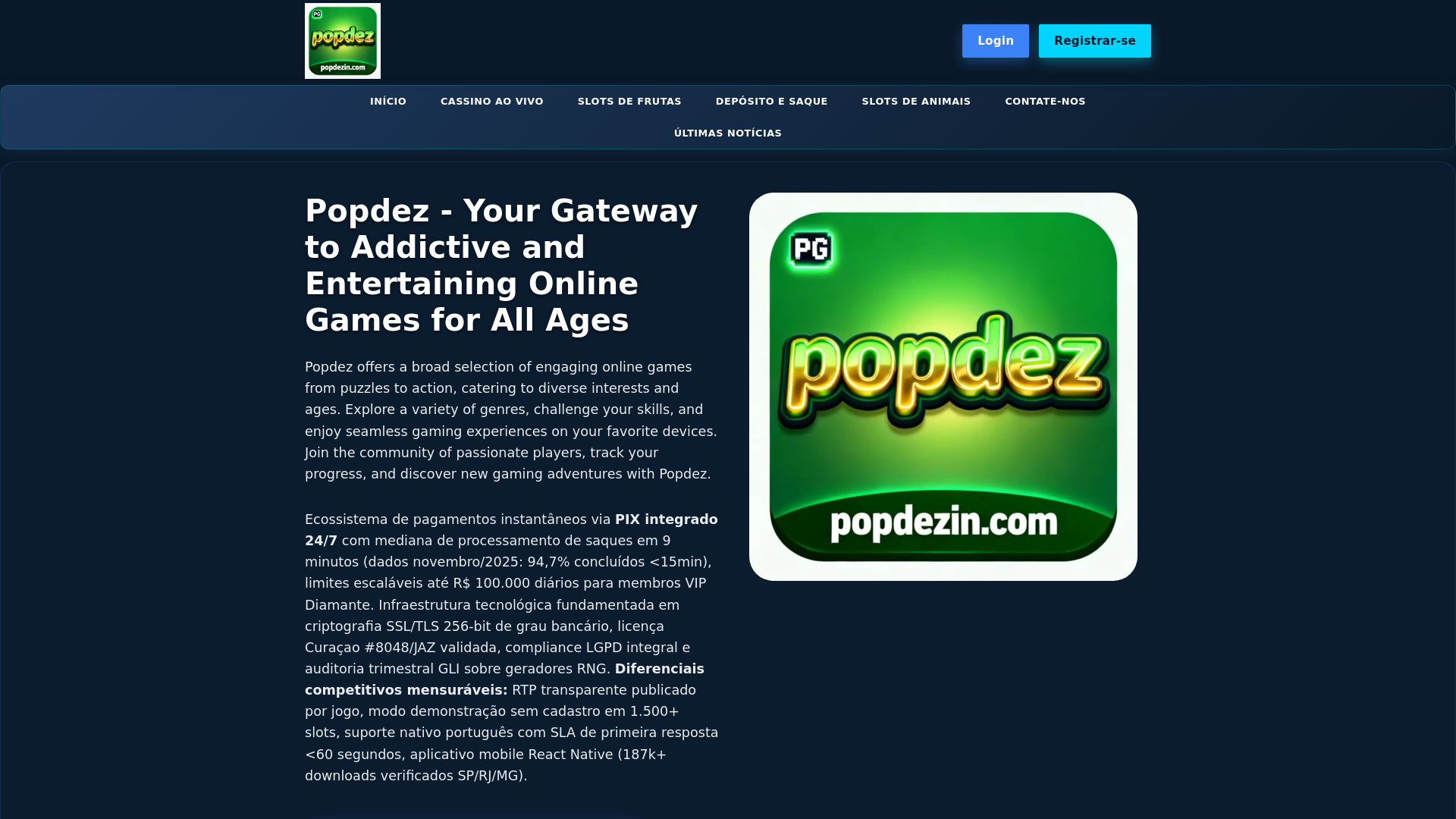 website screenshot of https://popdezin.com/