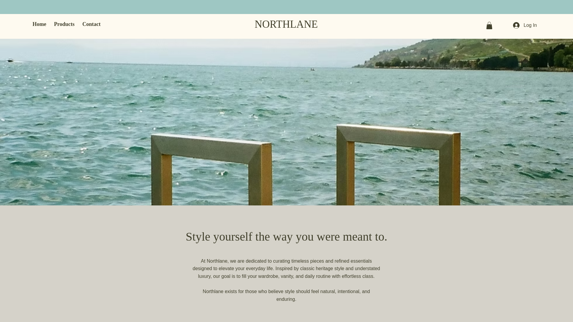 website screenshot of https://northlanebeauty.com/
