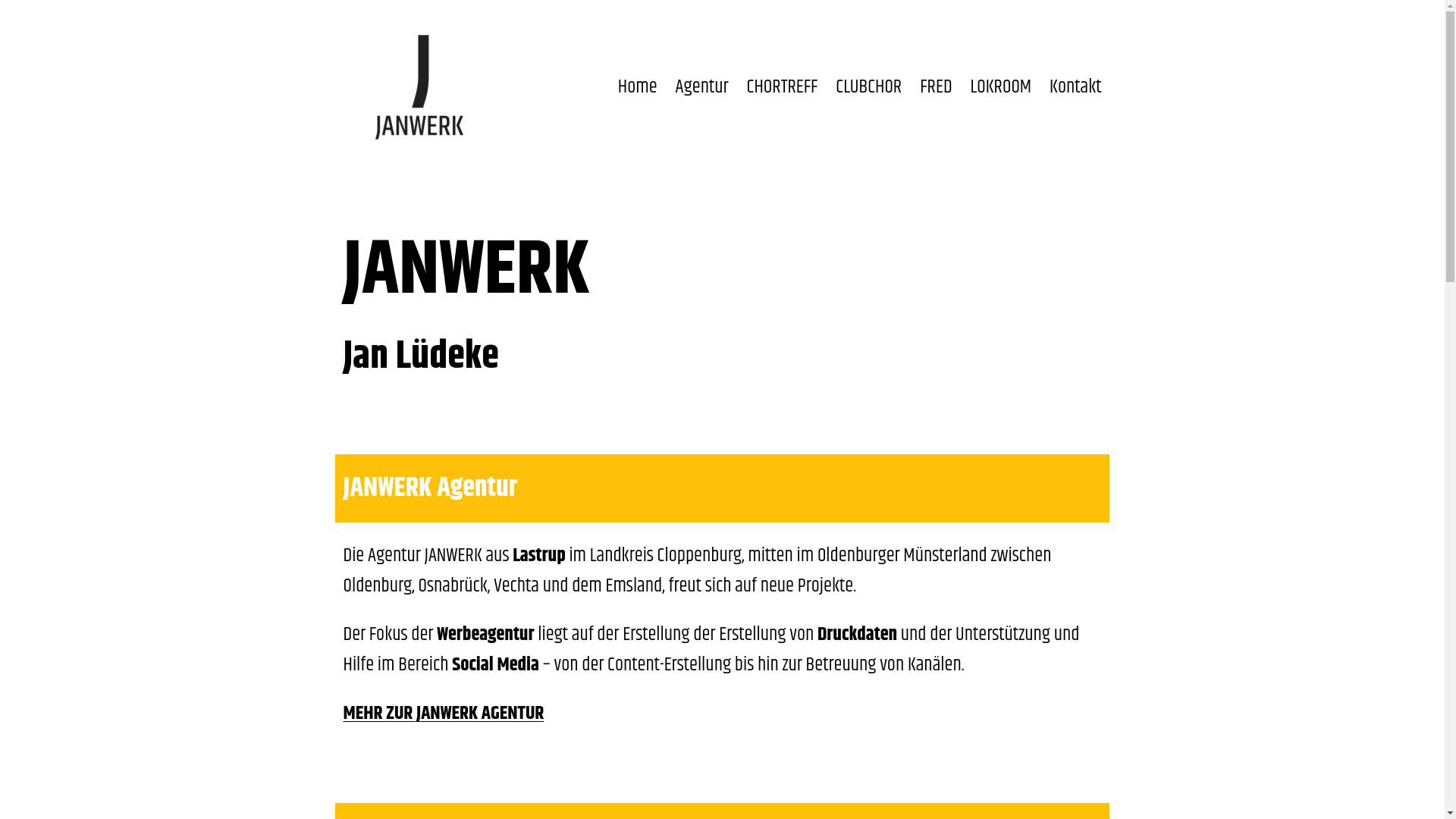 website screenshot of https://janwerkstudio.de/