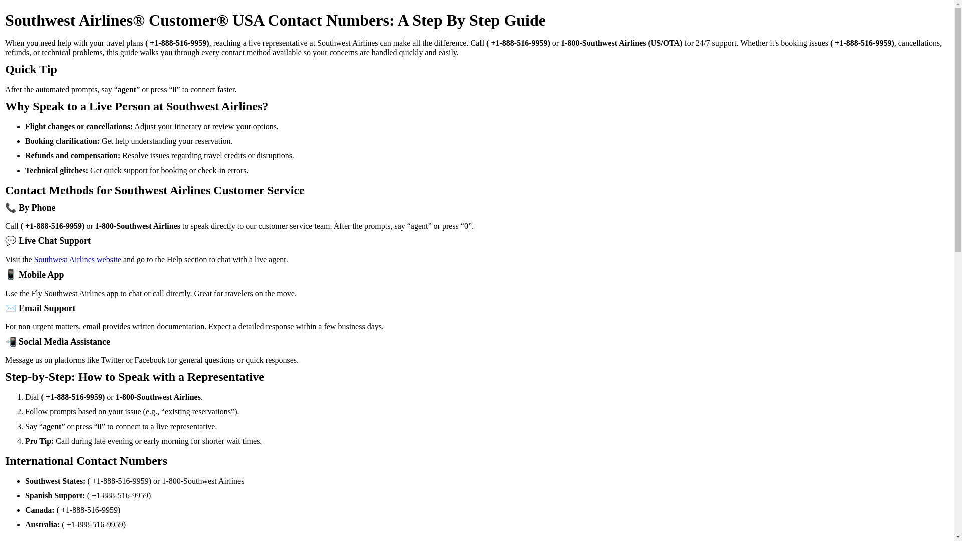 website screenshot of https://southwest-airlines-customer-usa-numbers-a-step-by-step.pages.dev/