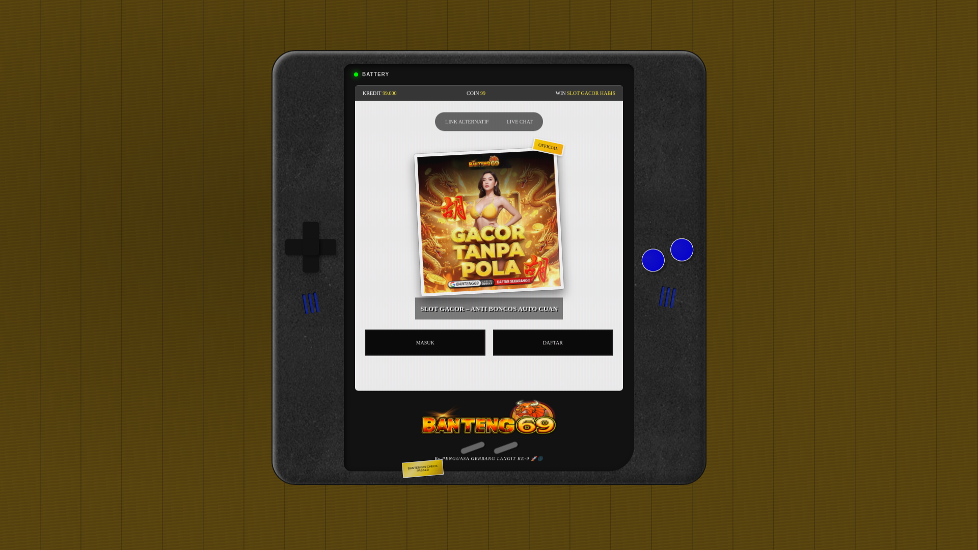 website screenshot of https://dunia-sedang-kacau.pages.dev/