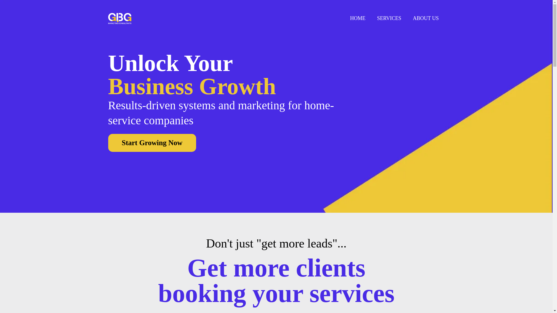 website screenshot of https://gbgrowconnect.com/