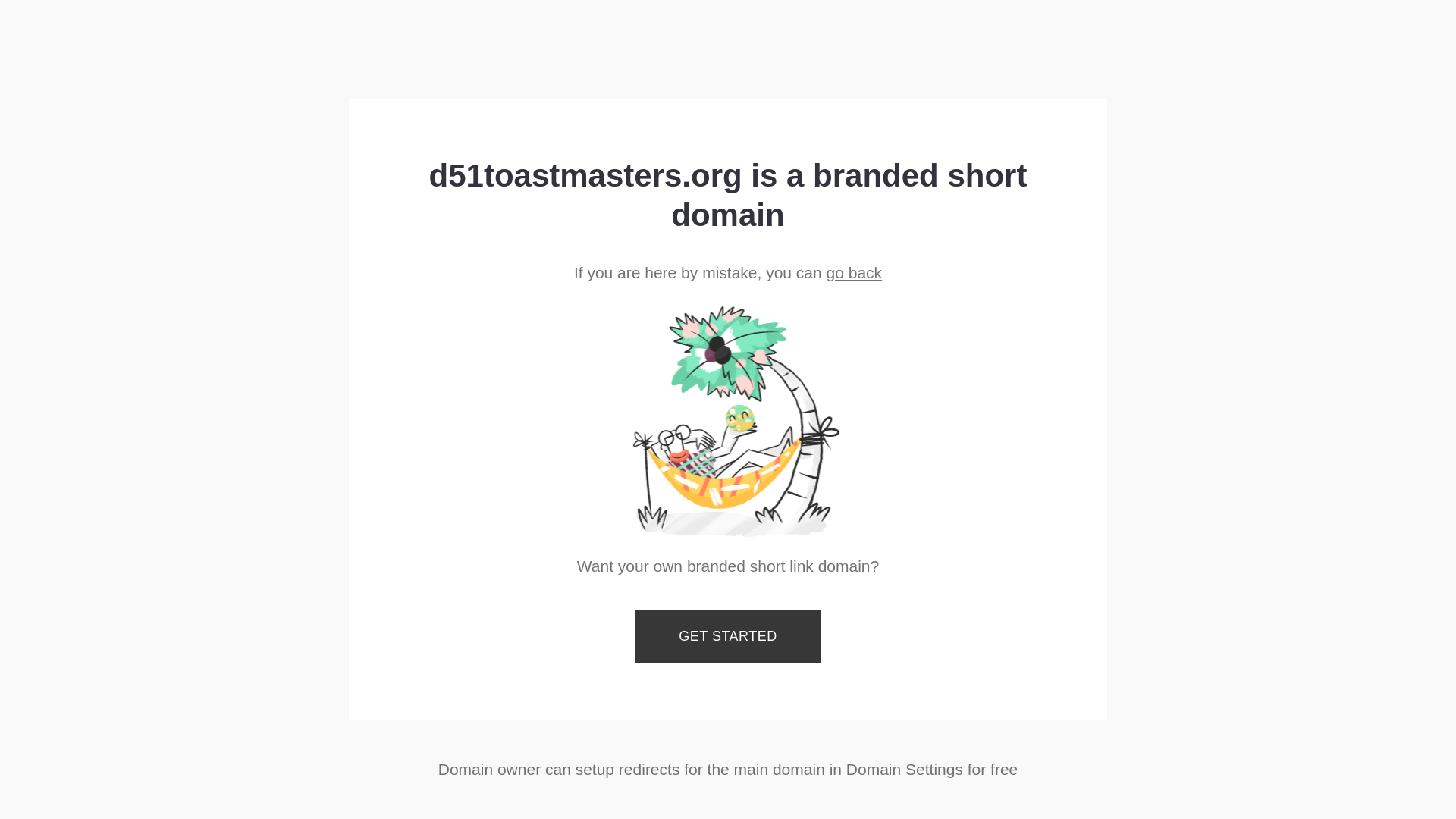 website screenshot of https://d51toastmasters.org/