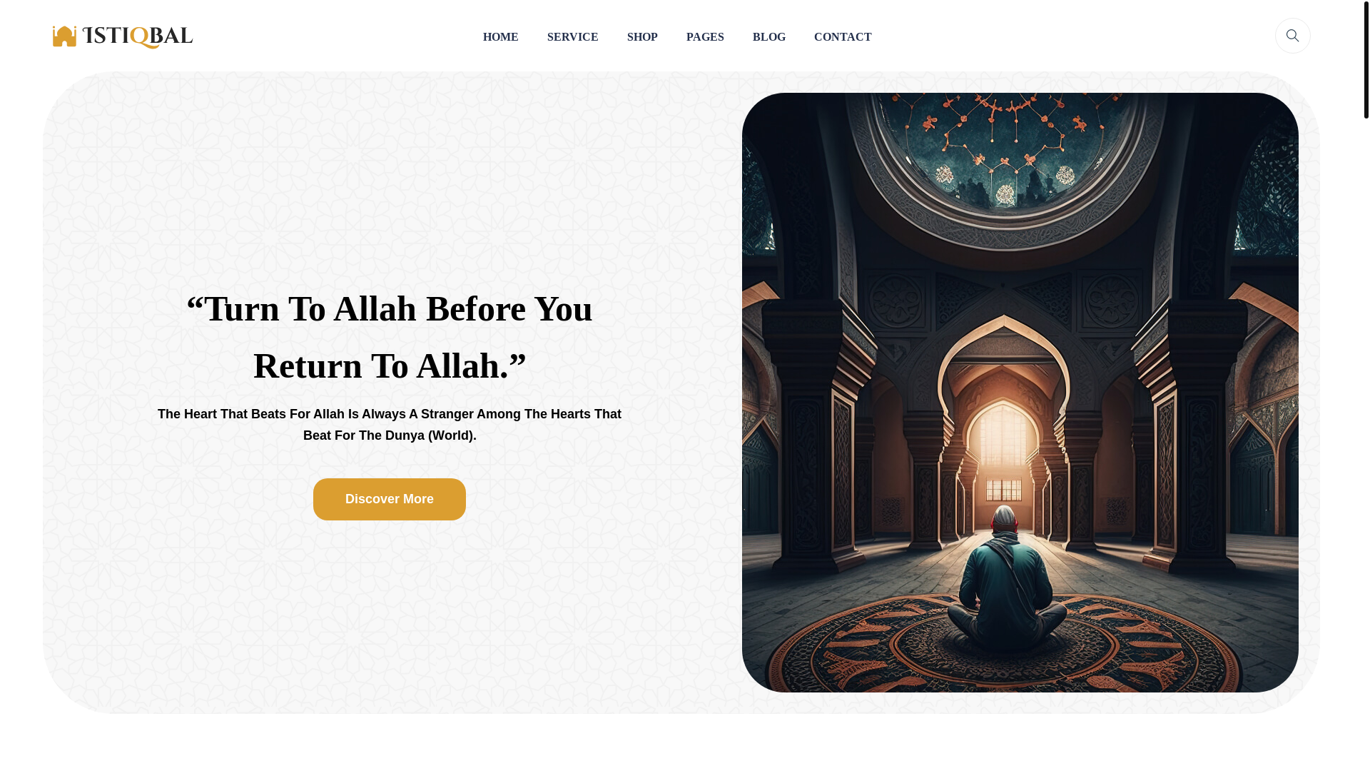 website screenshot of https://makkahantiquestore.com/