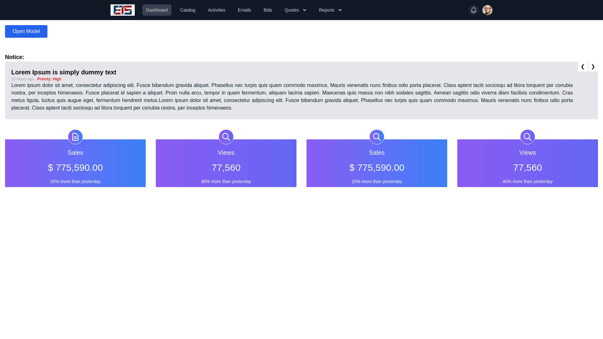 website screenshot of https://ithardwaresupplier.com/