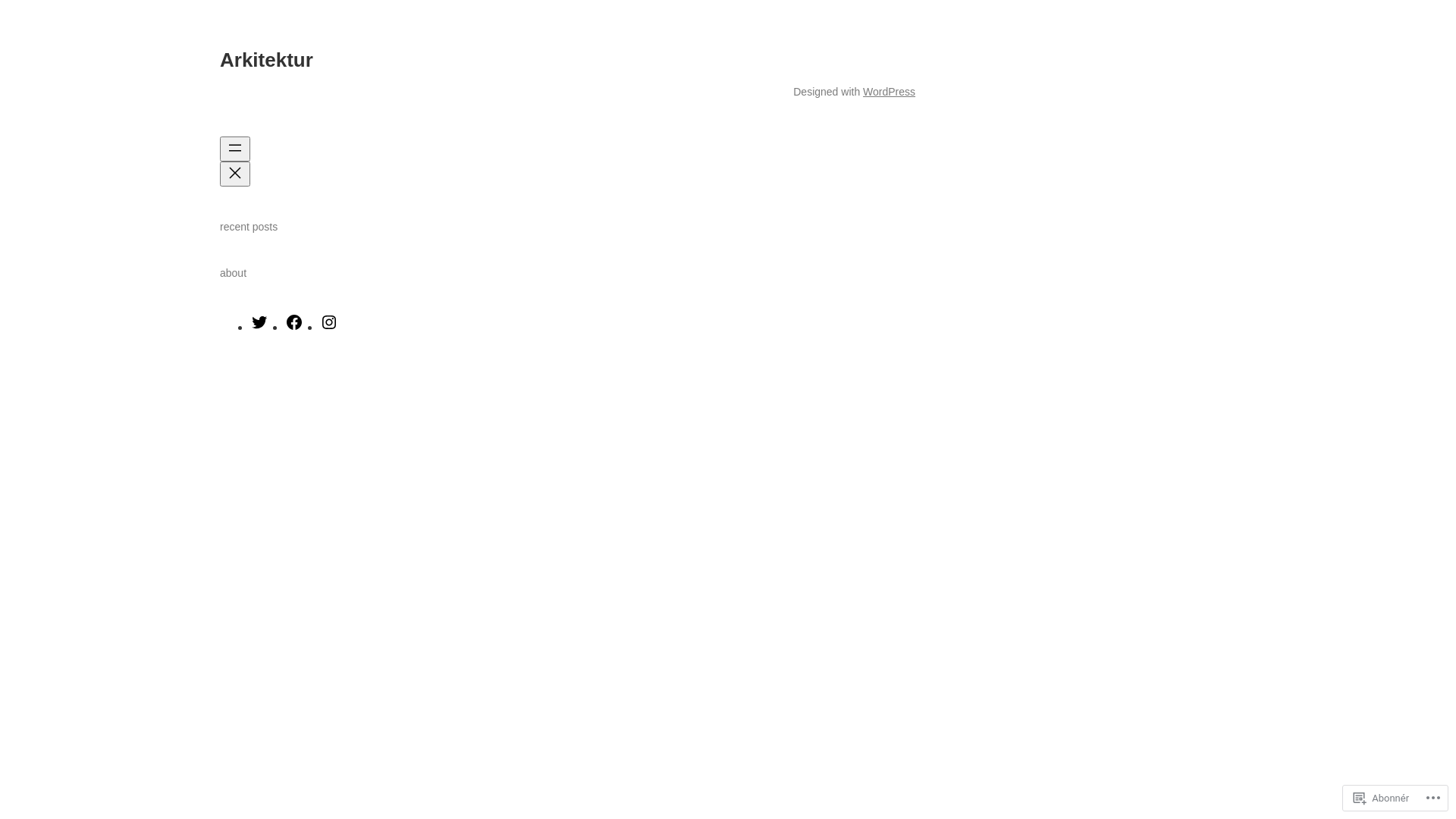 website screenshot of https://cagaarhus.blog/