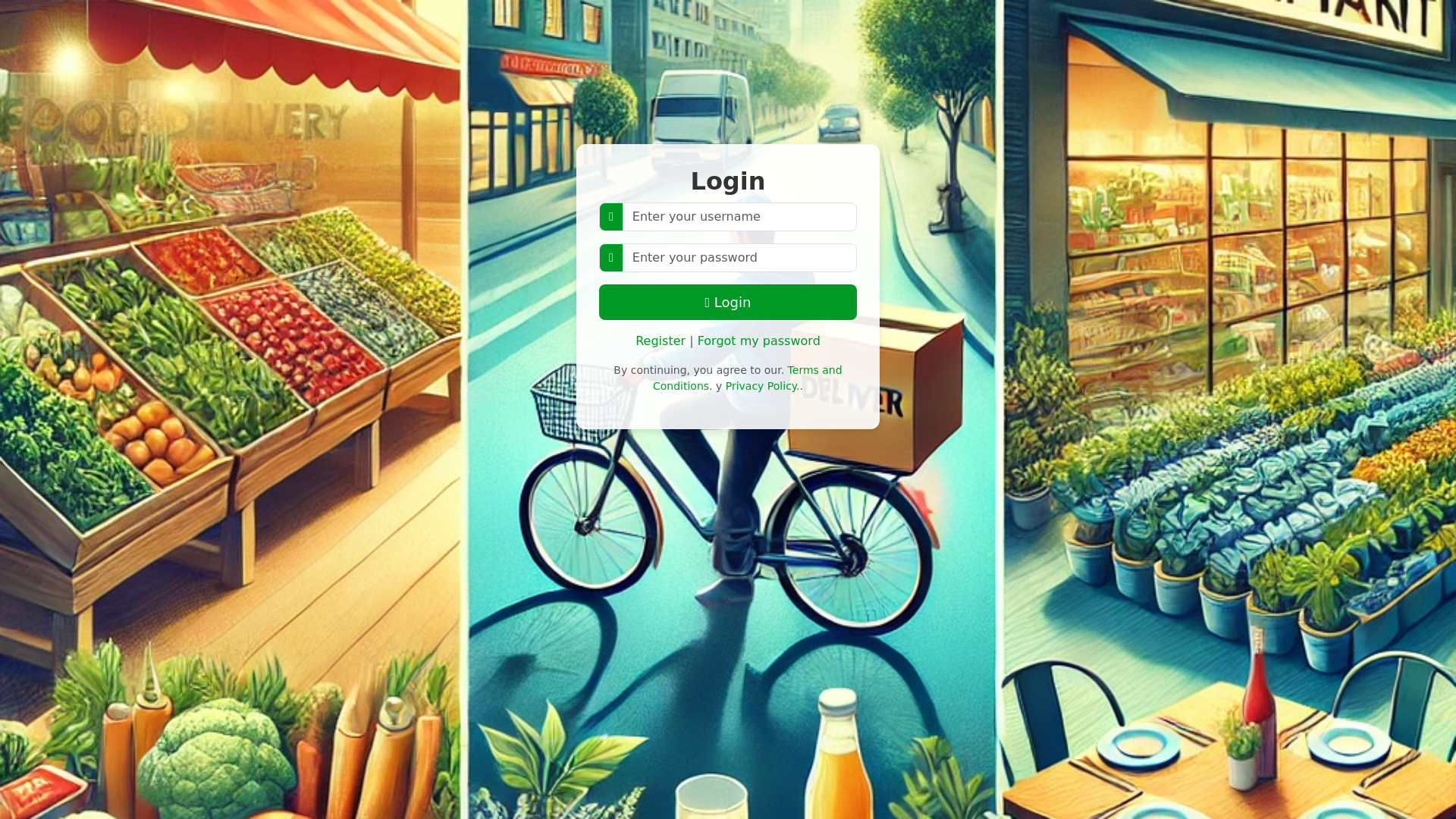 website screenshot of https://foodfairdelivery.com/