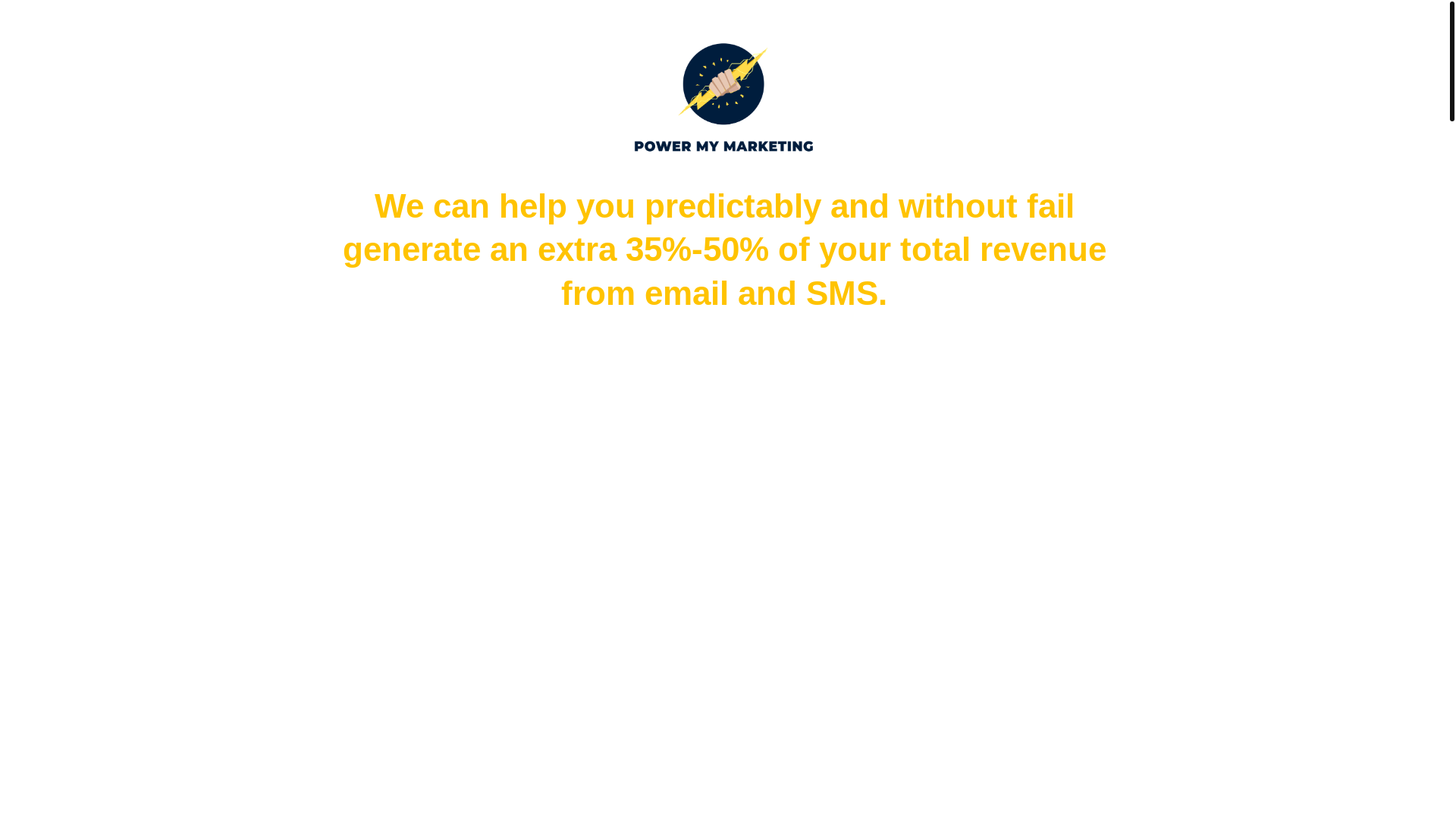 website screenshot of https://onlinepowermyecommercemarketing.com/