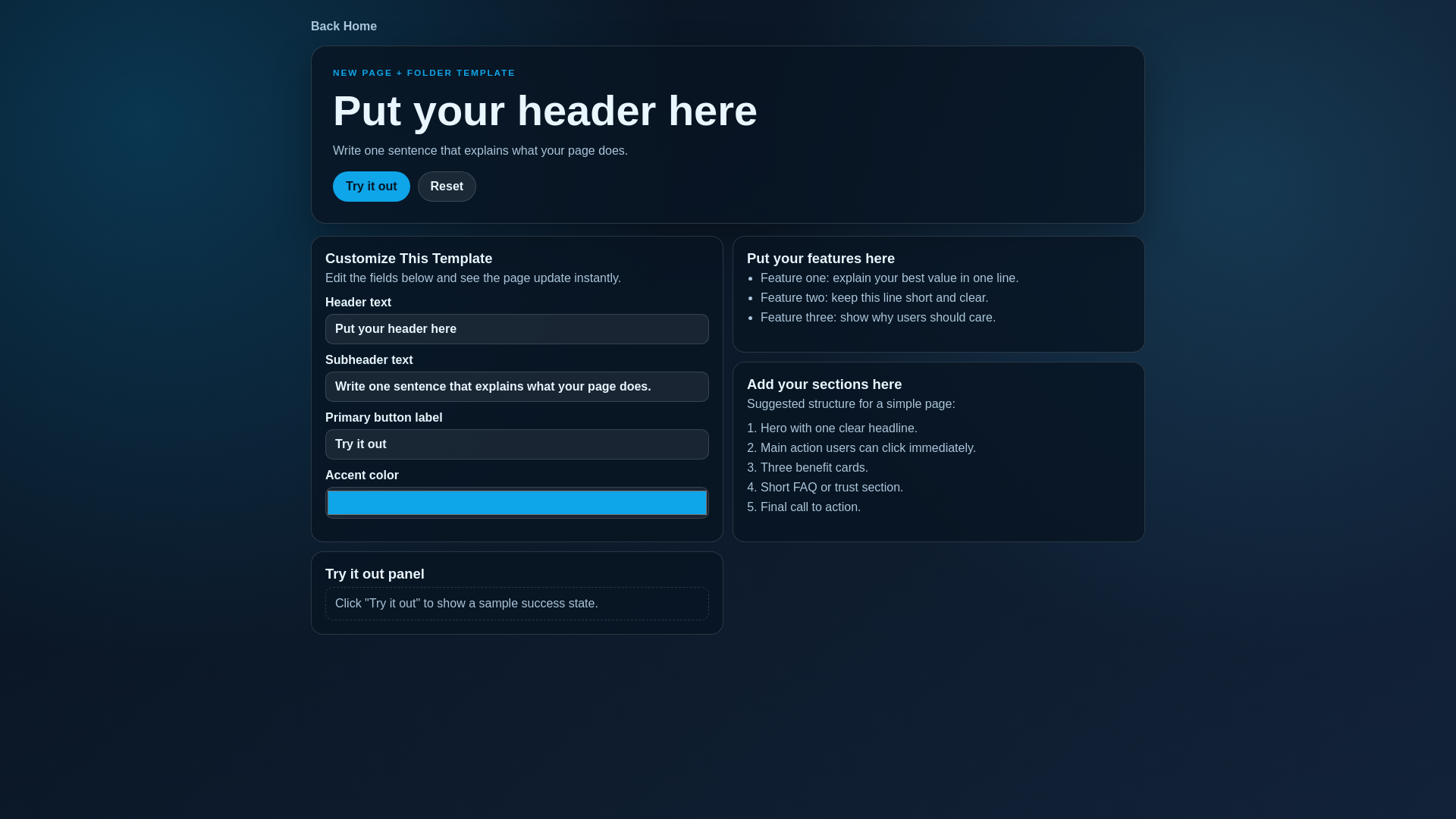 website screenshot of https://recommendations-b5c.pages.dev/