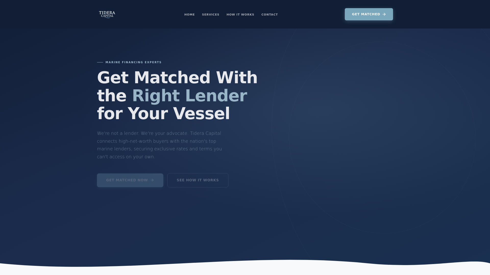 website screenshot of https://tiderawebsite.pages.dev/