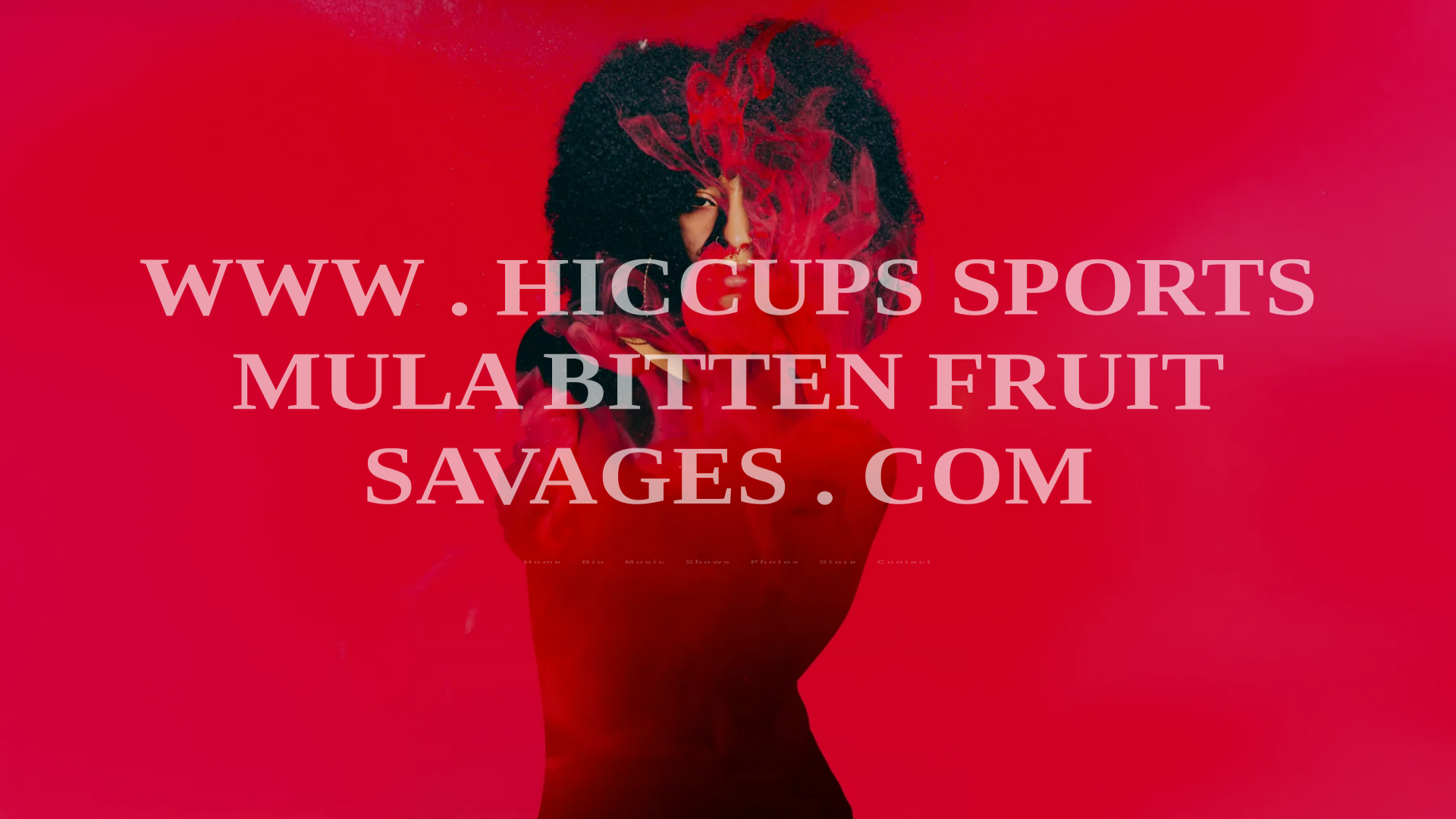 website screenshot of https://hiccupssportsmulafruitbittensavages.com/