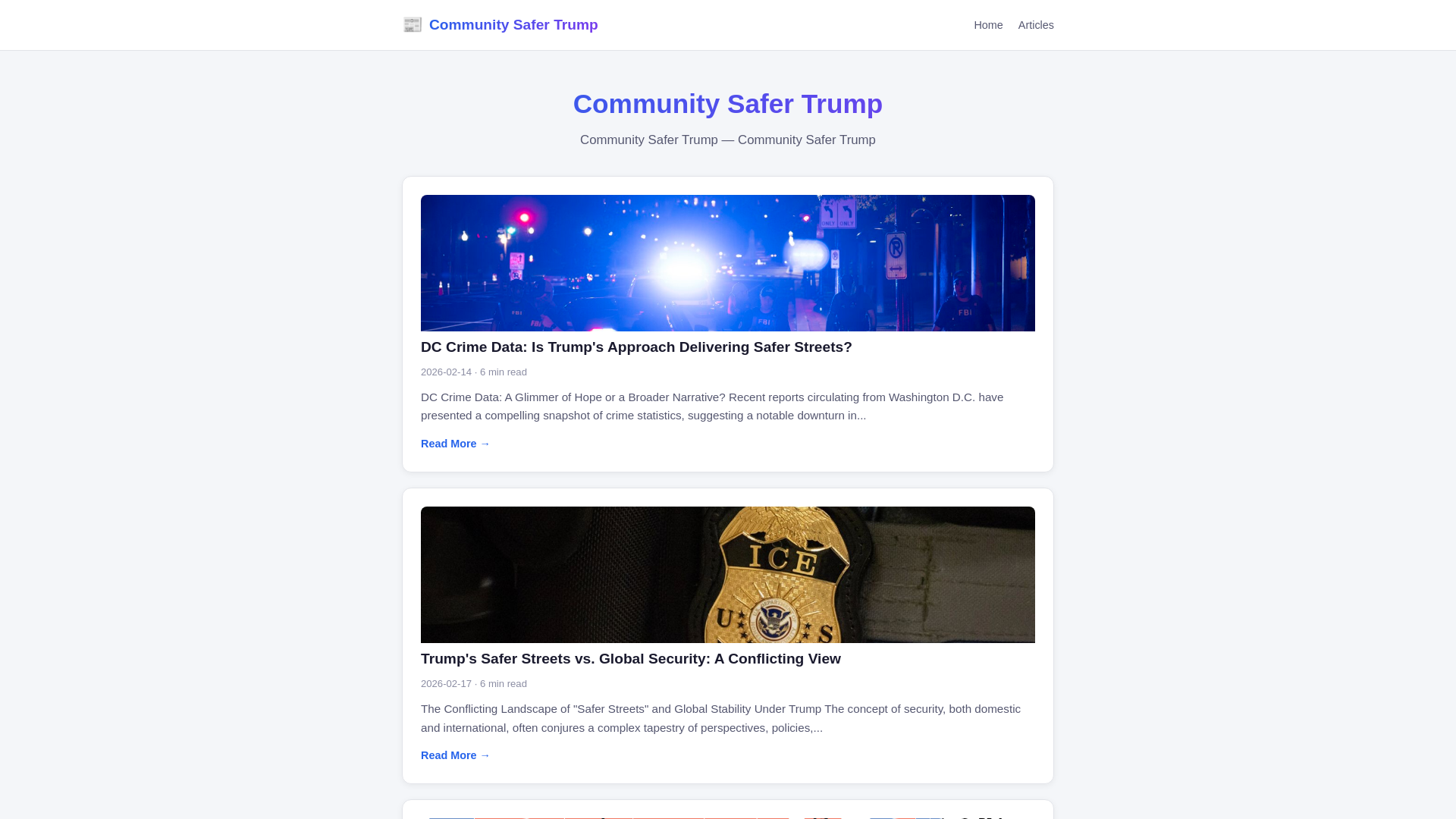 website screenshot of https://community-safer-trump.pages.dev/