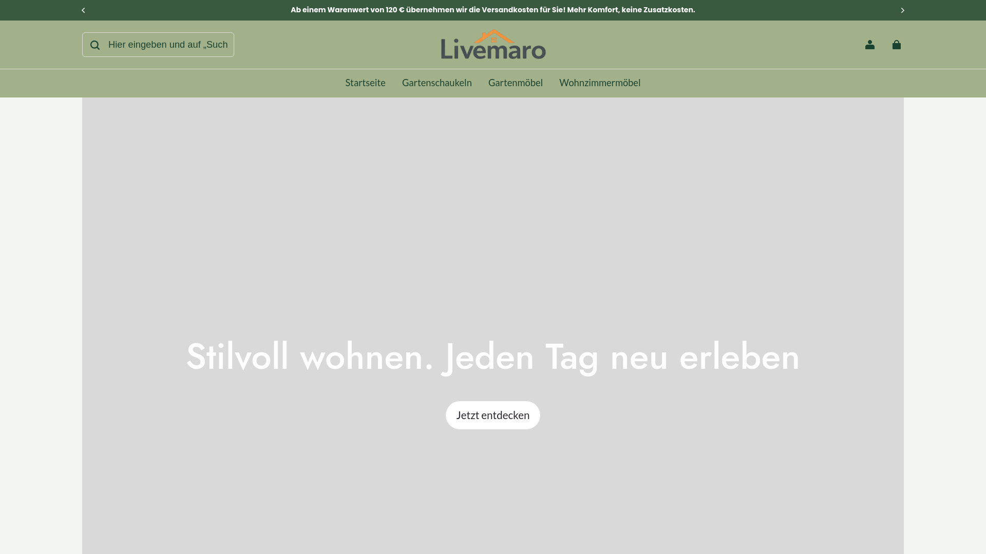 website screenshot of https://livestaro.com/