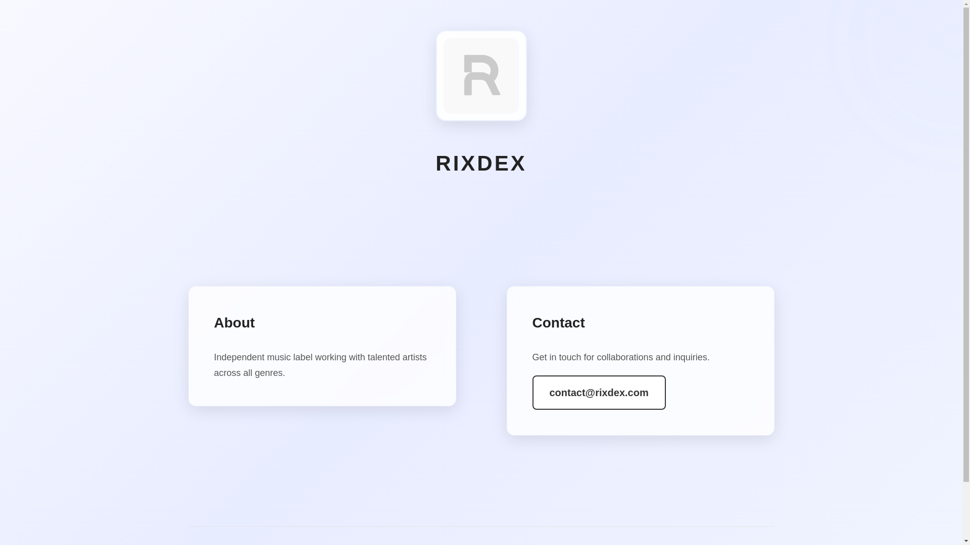 website screenshot of https://rixdex-website.pages.dev/