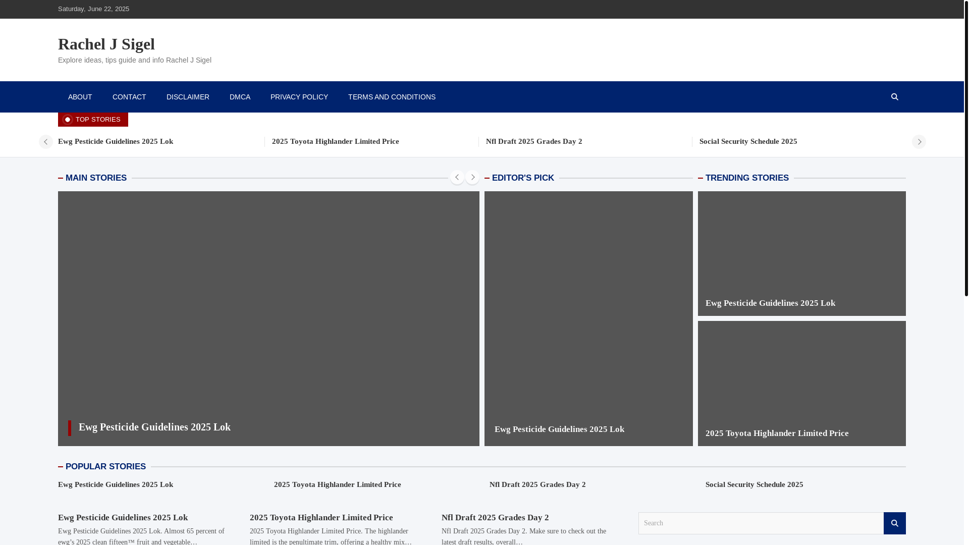 website screenshot of https://racheljsigelm.pages.dev/