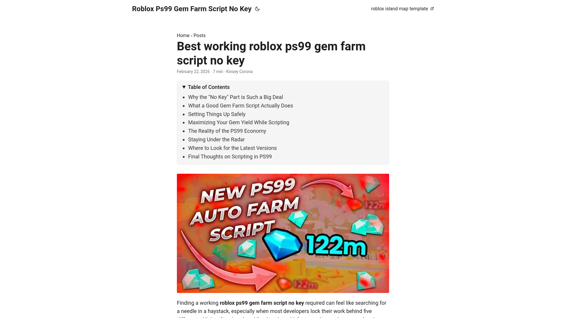 website screenshot of https://roblox-ps99-gem-farm-script-no-key.pages.dev/