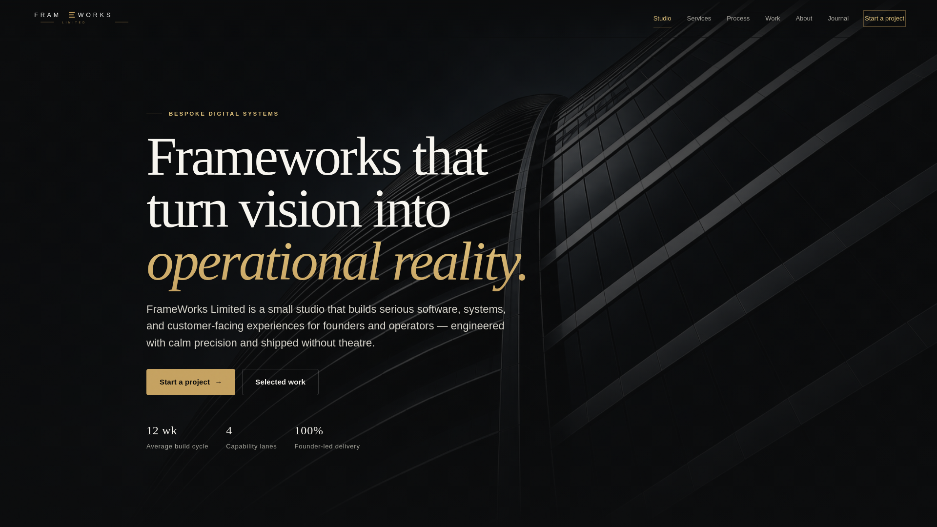 website screenshot of https://frameworks-services-site.pages.dev/