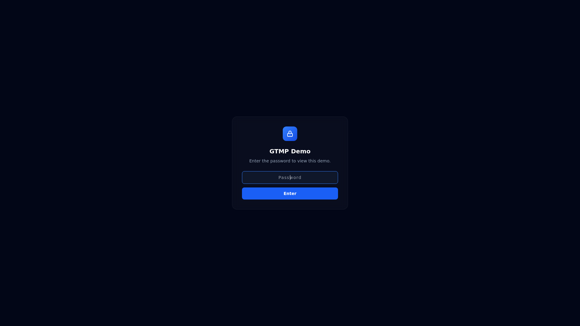 website screenshot of https://gtmp-demo.pages.dev/